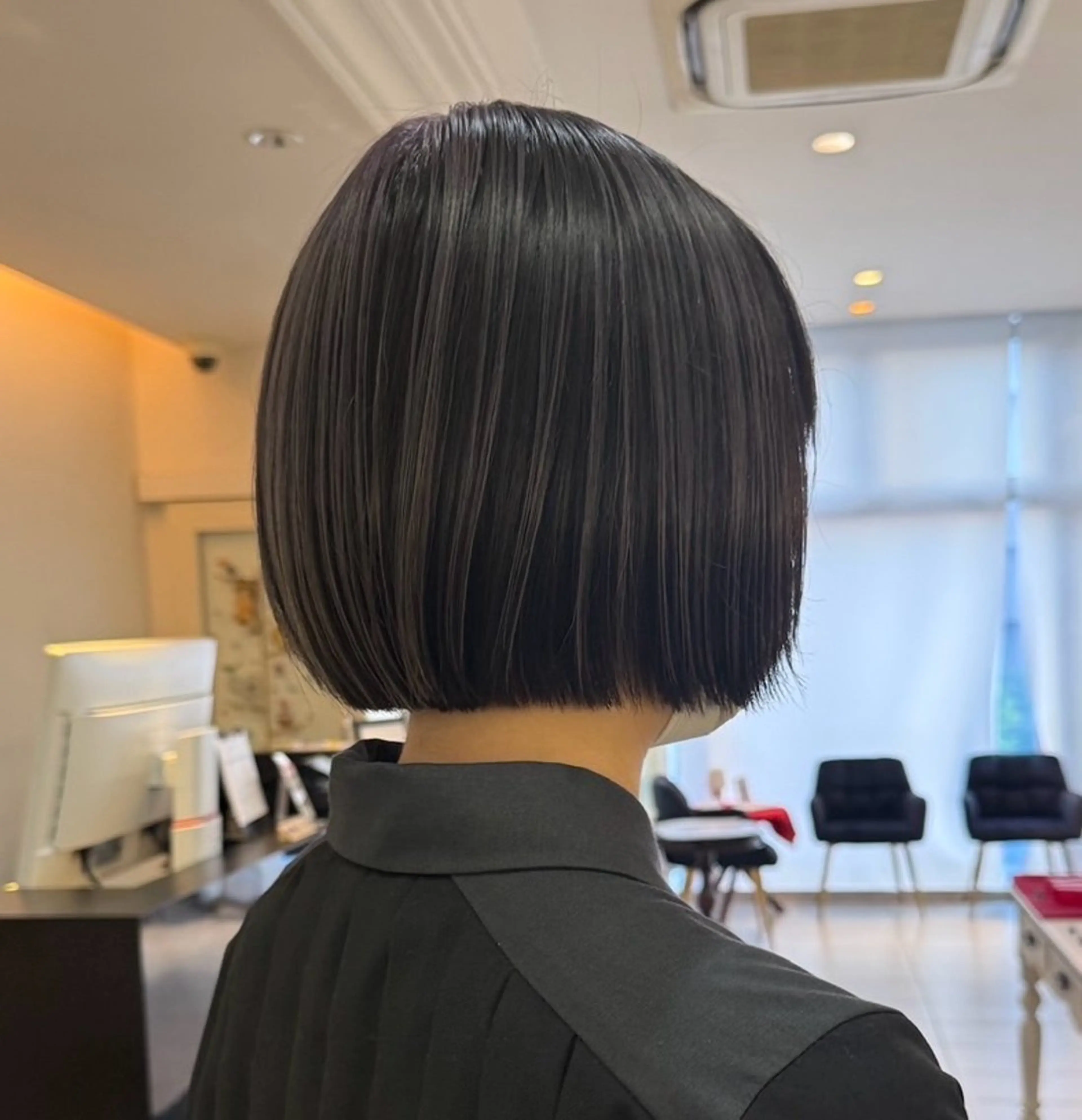 ショート カット ヘアカラー 濵田さらさ カットモデル募集中のヘアスタイル