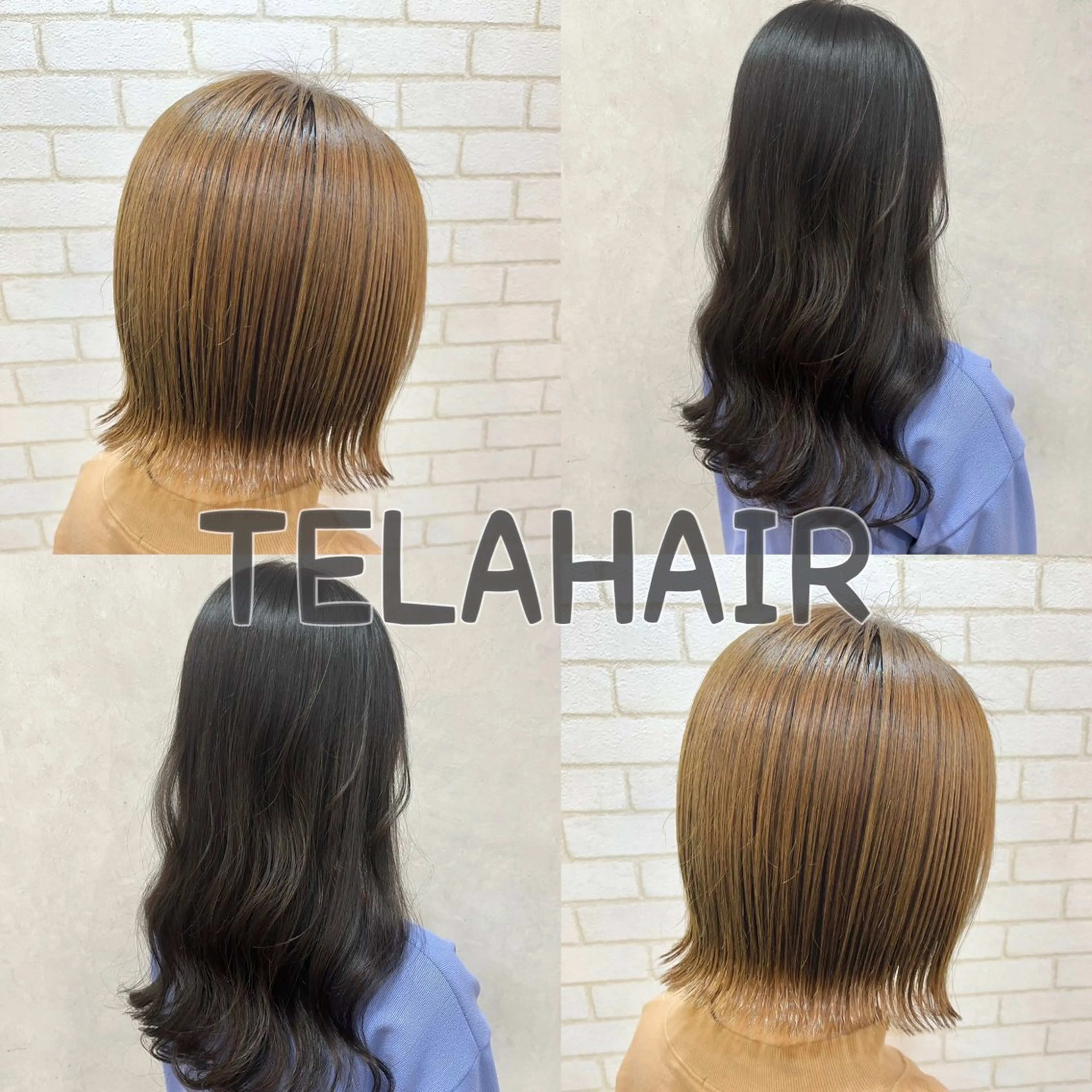 セミロング カラー TELAHAIR 副店長 永田のヘアスタイル