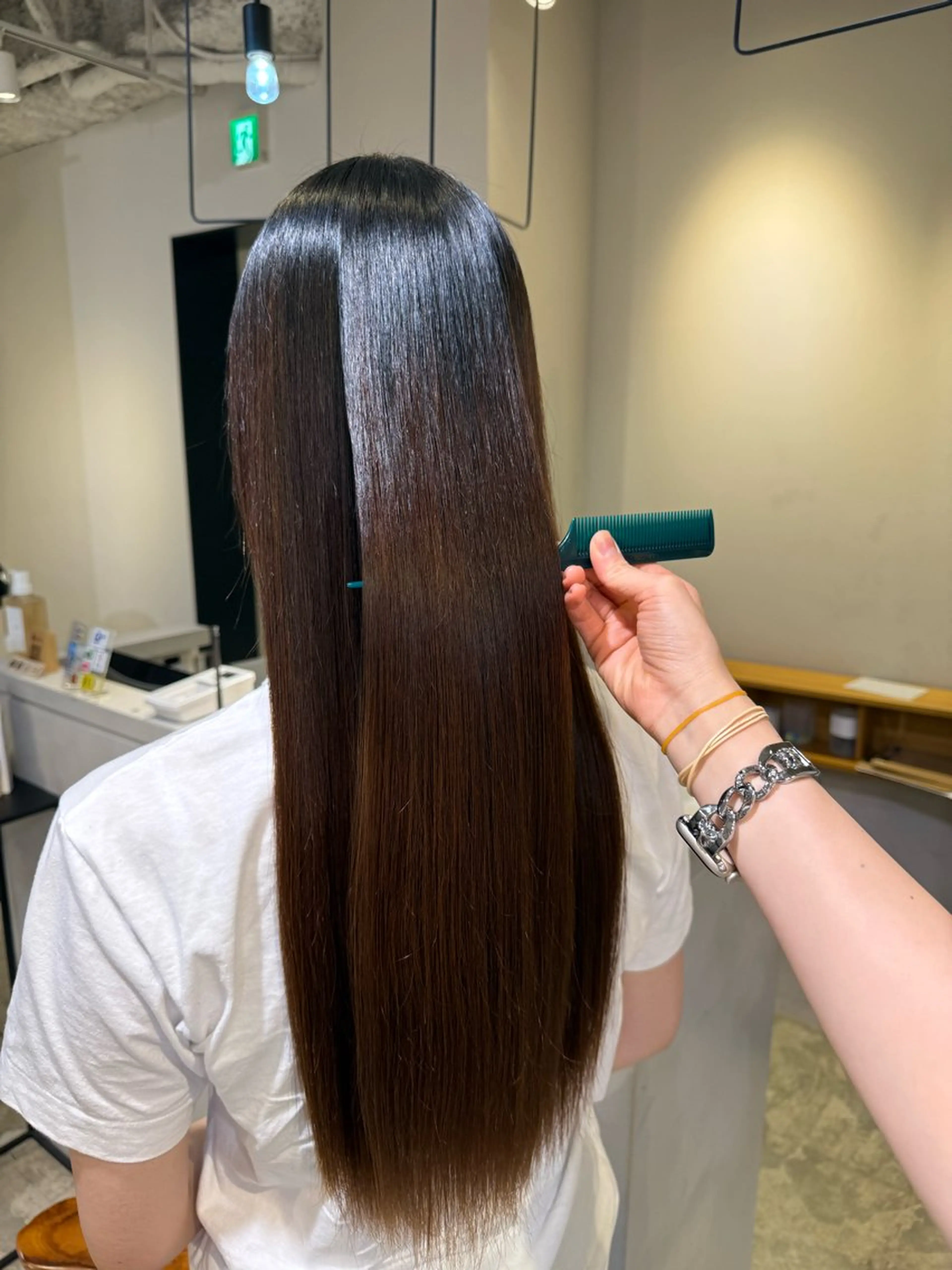ロング 縮毛矯正 🎀縮毛矯正／ パーマ／りんのヘアスタイル