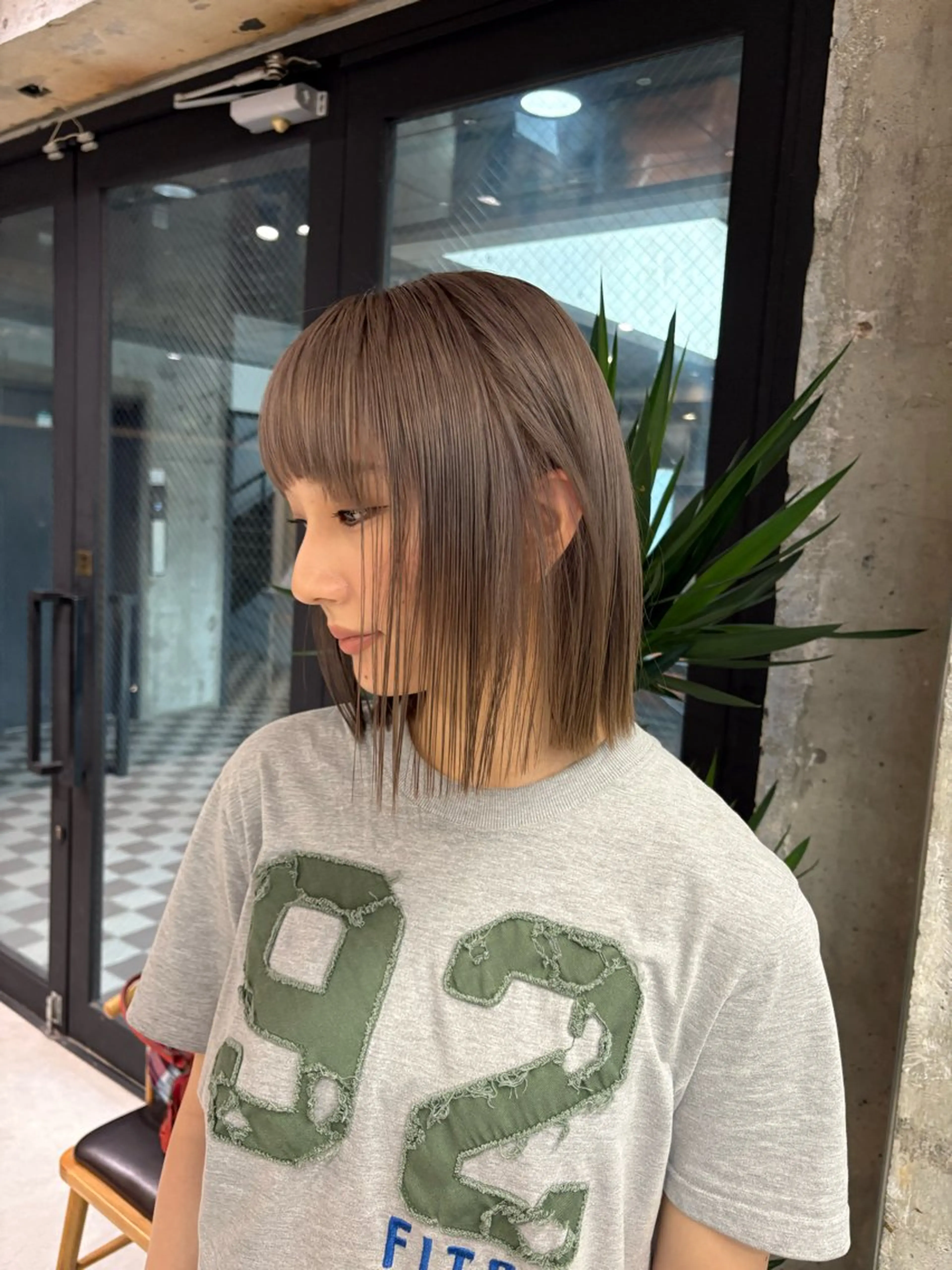 ショート カラー KAEDE🌺Wカ ラー/ホワイトカラーのヘアスタイル