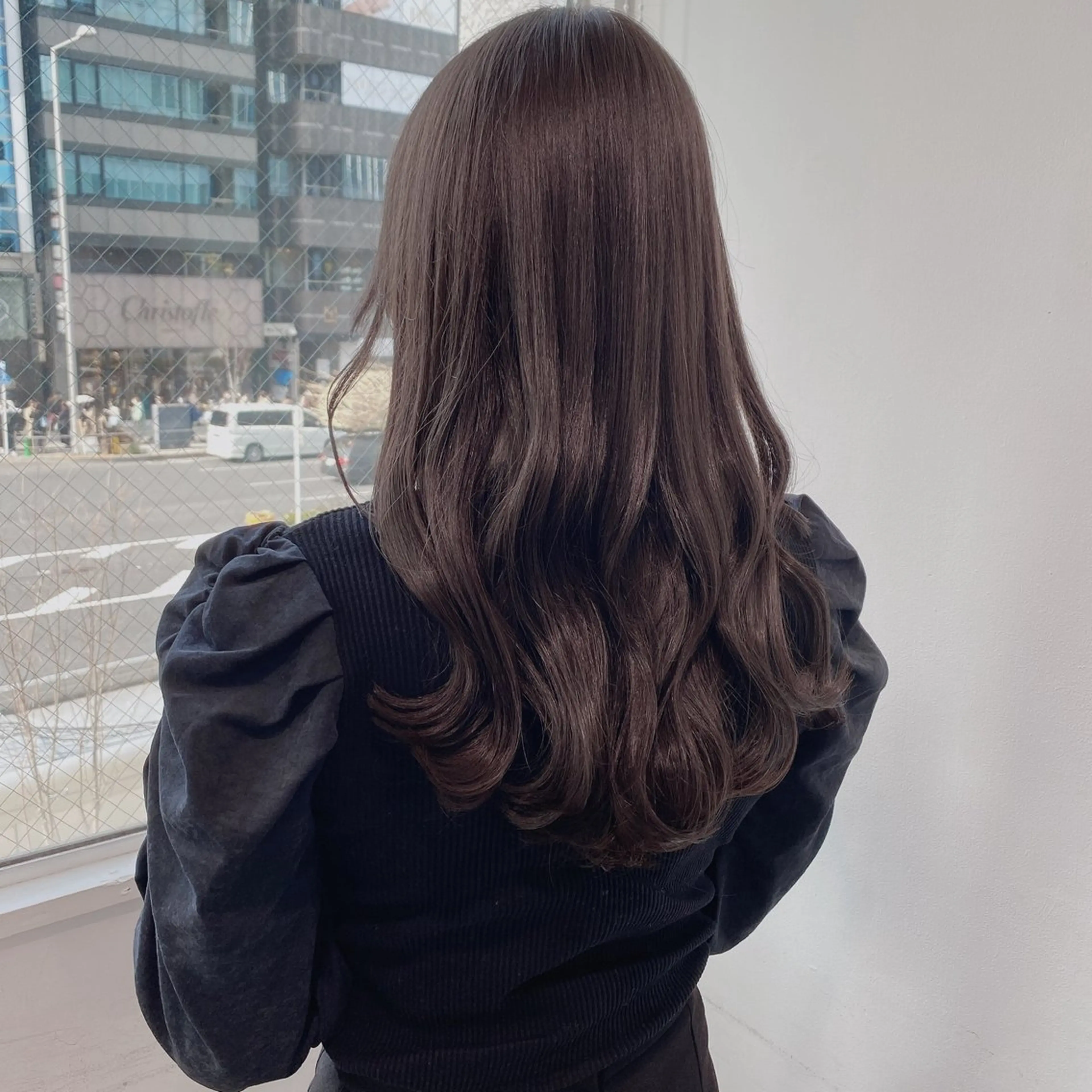 ロング カラー 𓏸レイヤー髪質改善 透けカラーカノン🫧のヘアスタイル