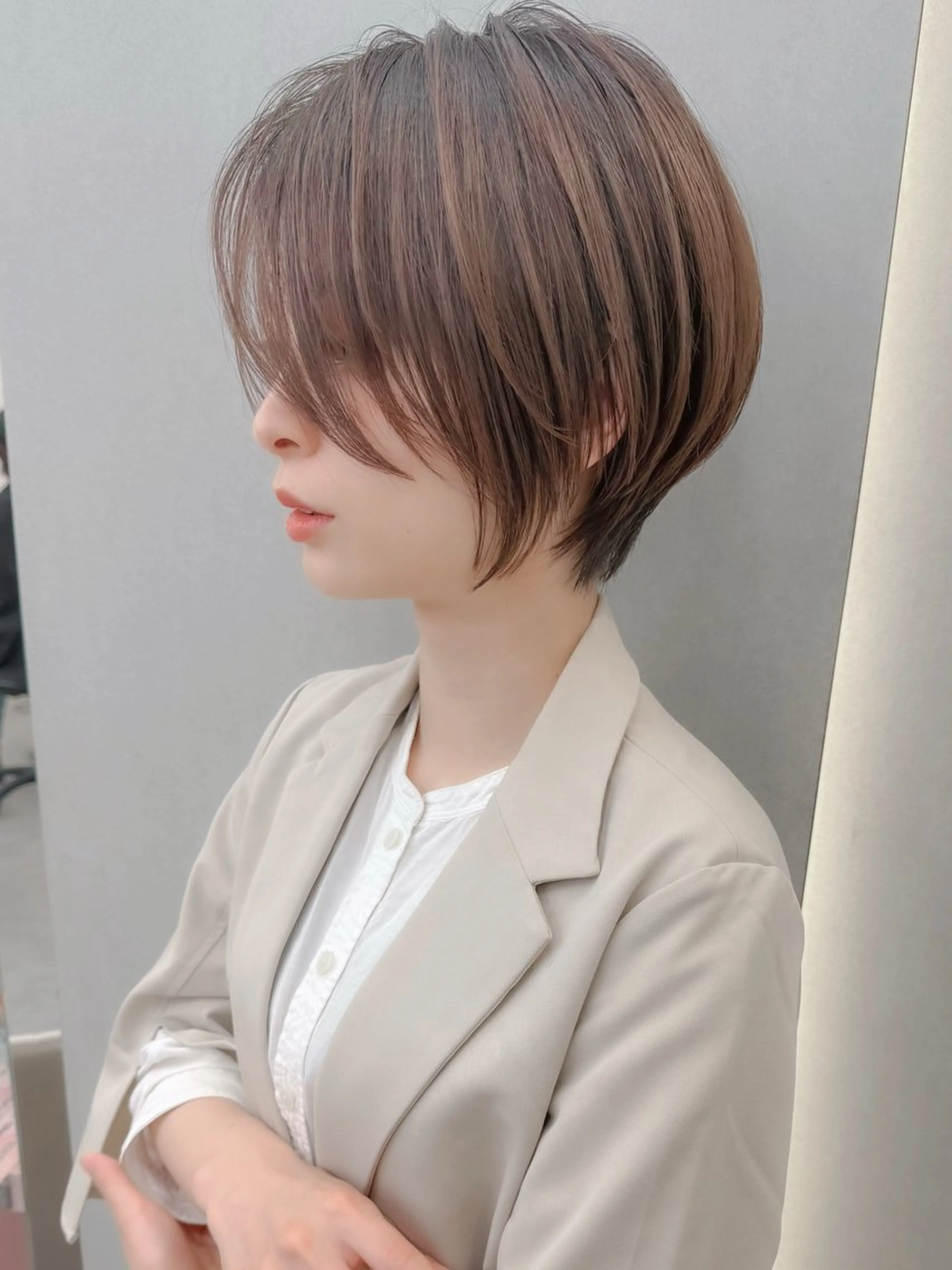 ショート カラー カット ヘアカラー トリートメント ボブ/ショート/ 縮毛矯正⚜️工藤昴のヘアスタイル