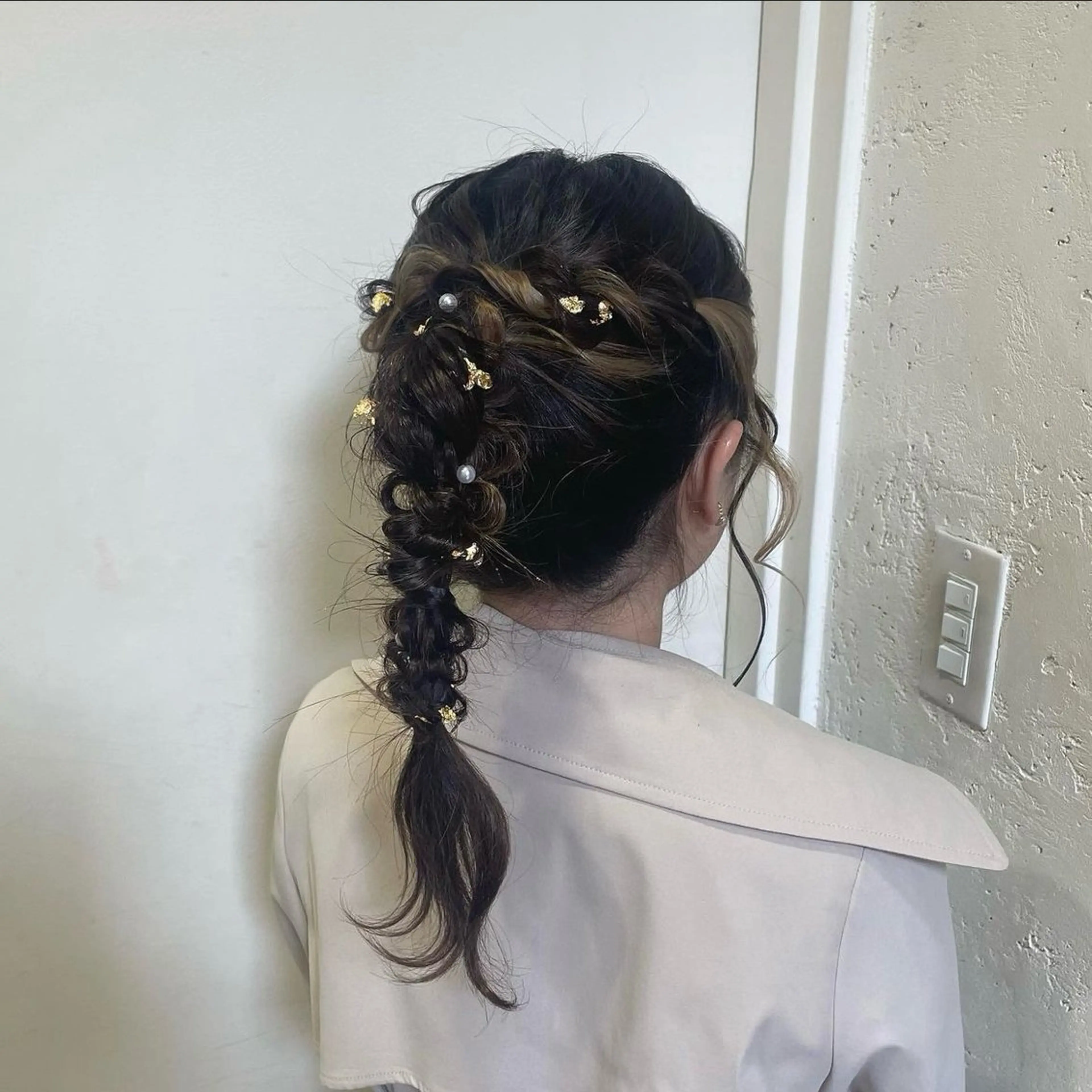 ヘアアレンジ ヘアセット 縮毛矯正ヘアアレンジ 🌸三輪知優🌸のヘアスタイル