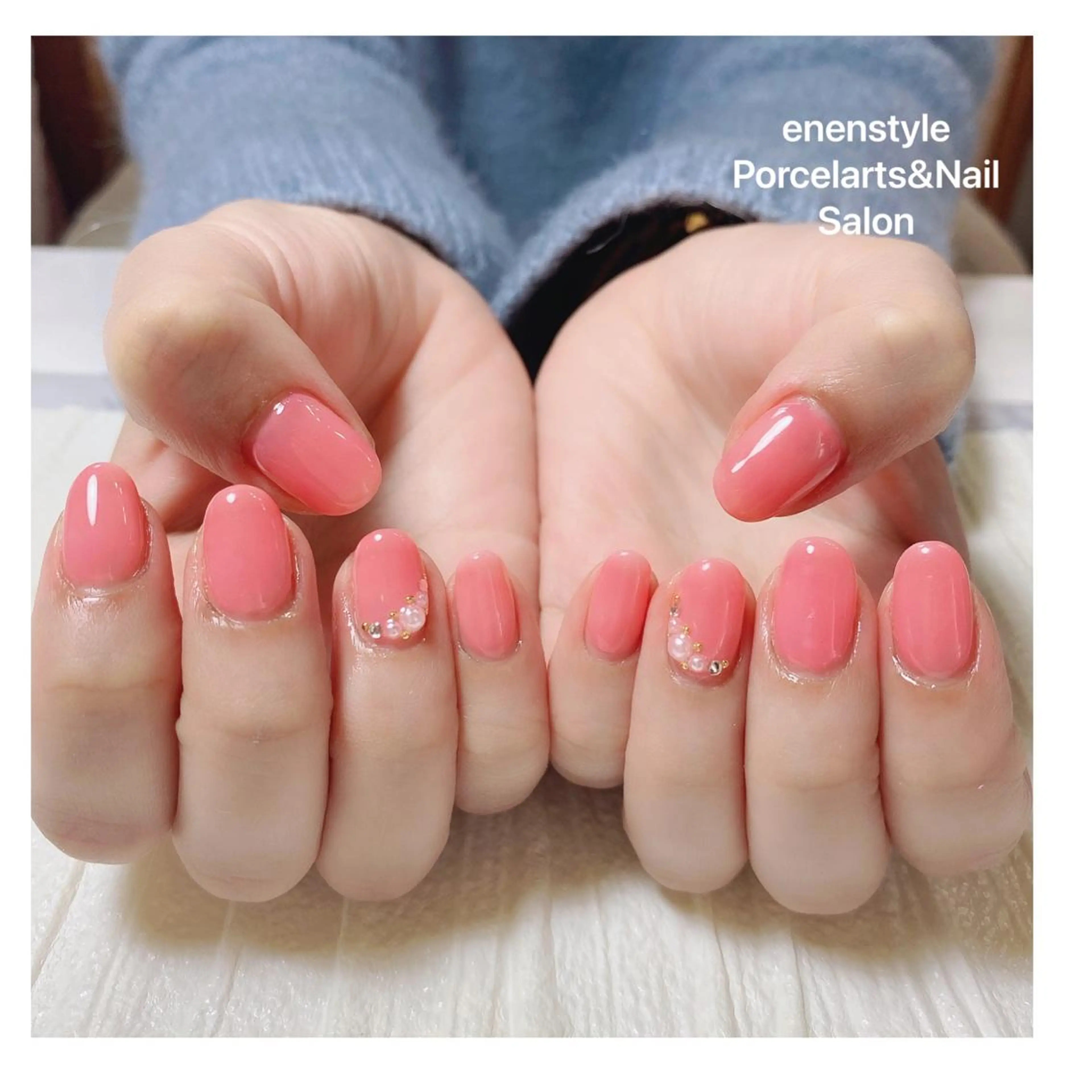 ミディアム ネイル 👑enen style👑のネイルデザイン