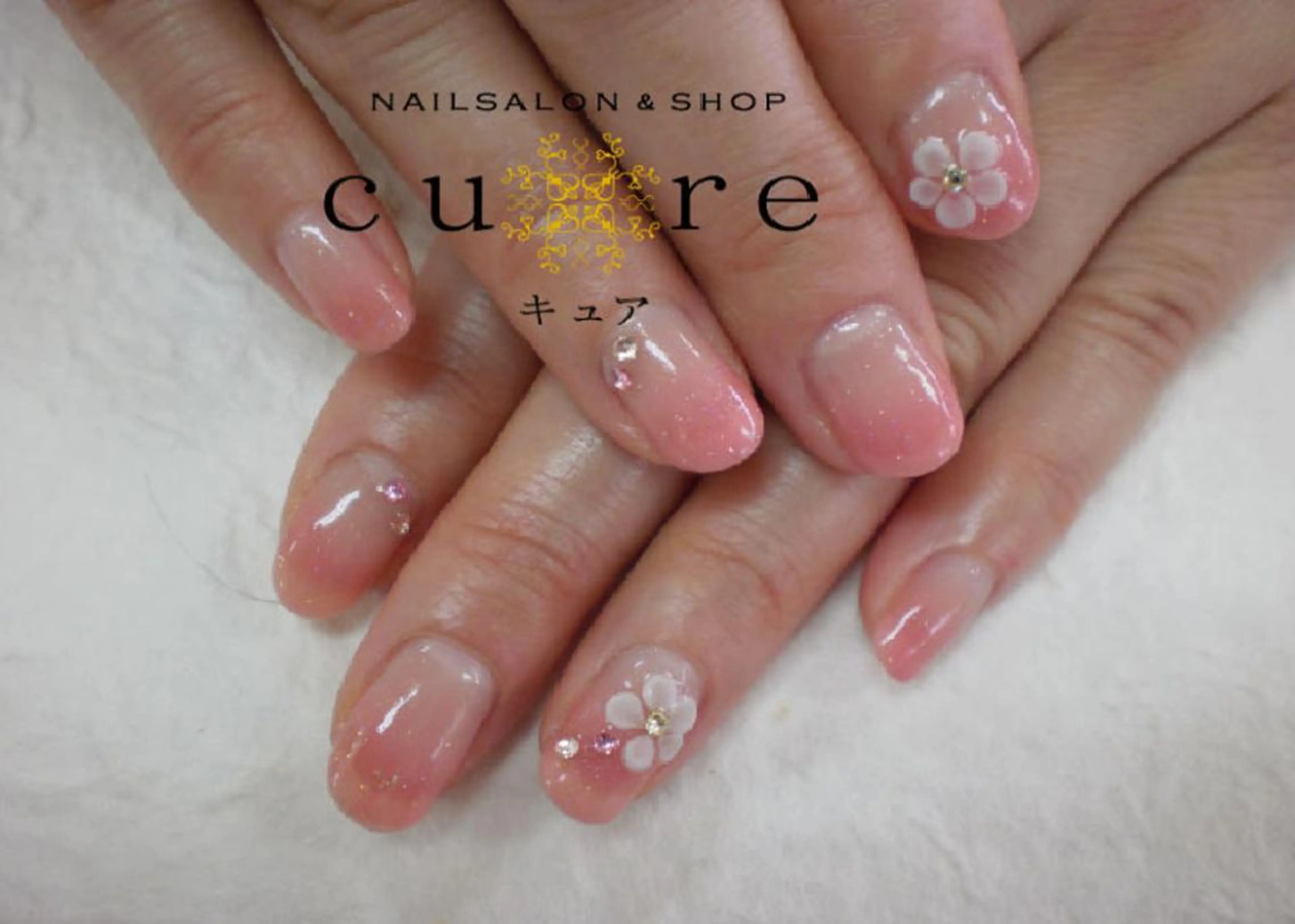 ショート ネイル ネイルサロン Cureのネイルデザイン