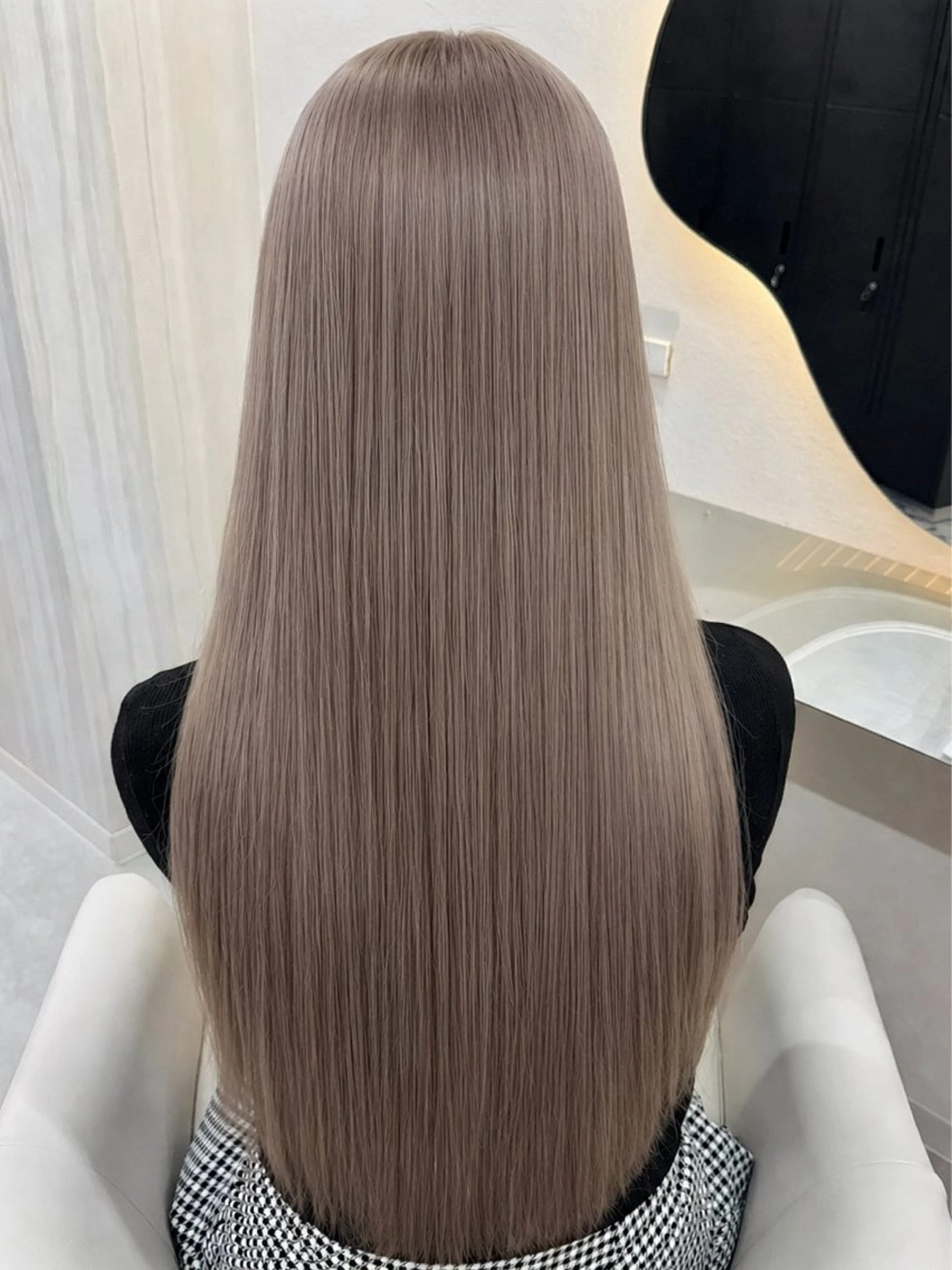 ロング ヘアカラー 韓国ヘア‎🪽 あんじぇ‎🤍池袋のヘアスタイル