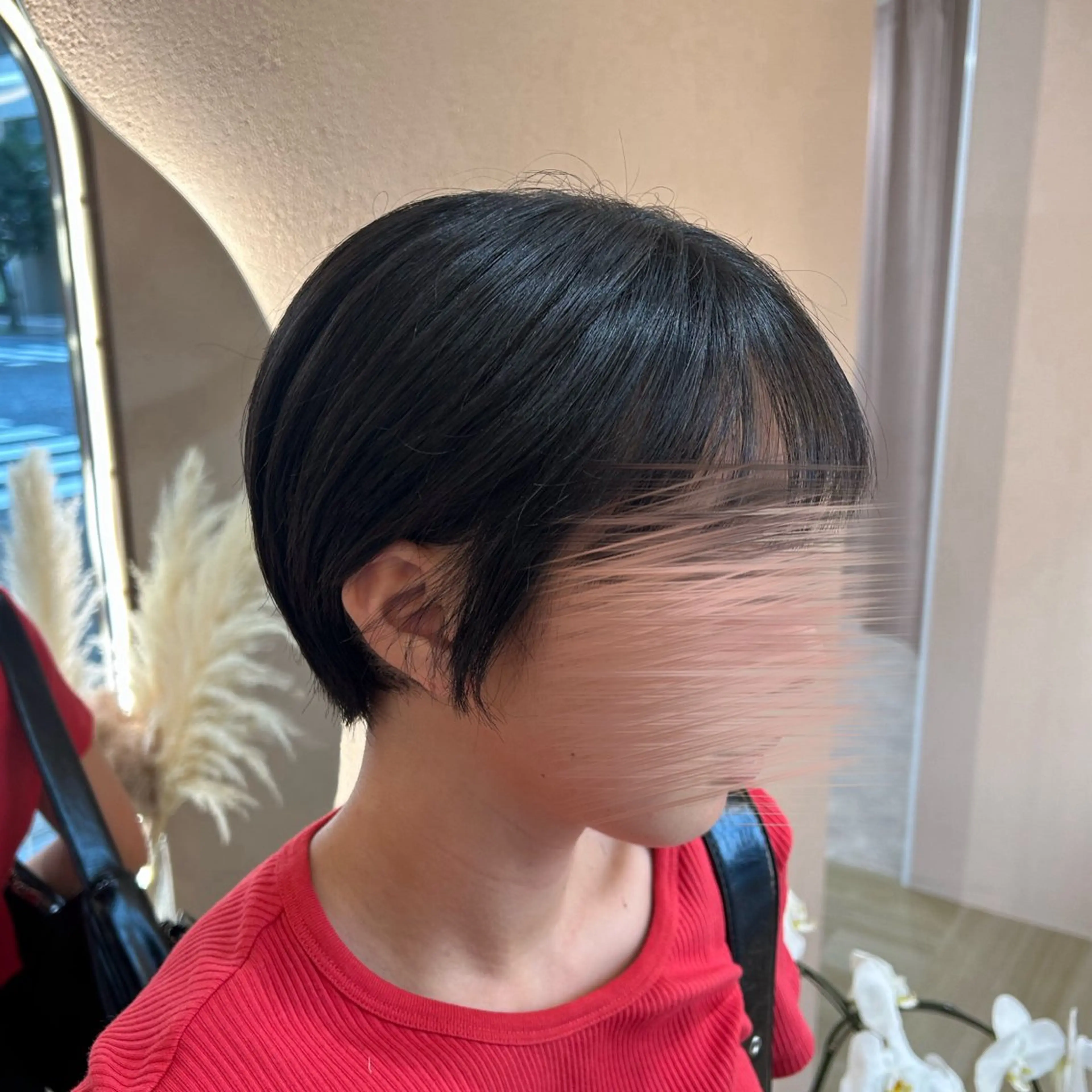 ショート レイヤー/艶髪カラー 🌷油科あい🌷のヘアスタイル