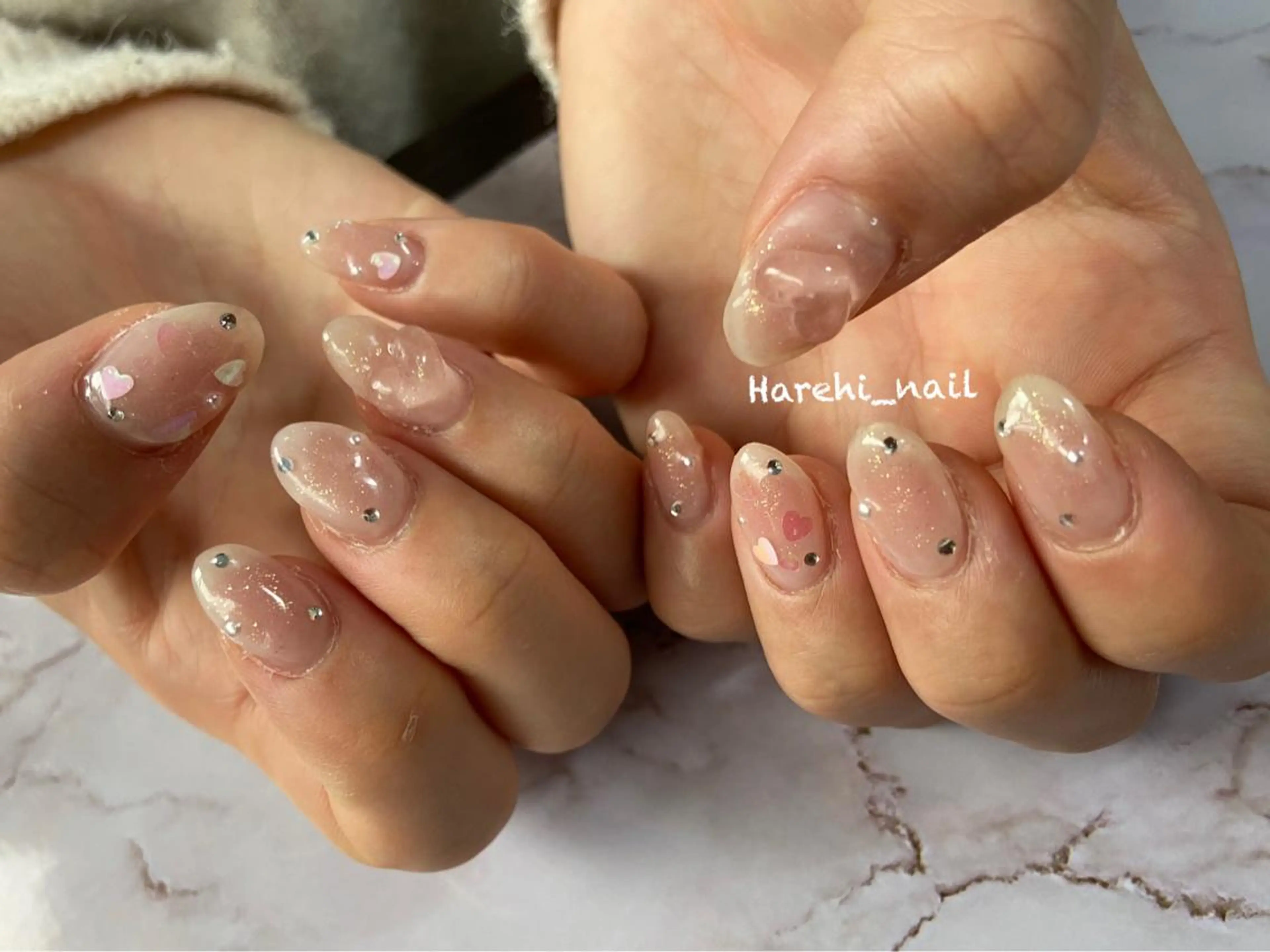 ネイル ハンドネイル Harehi_ nailのネイルデザイン