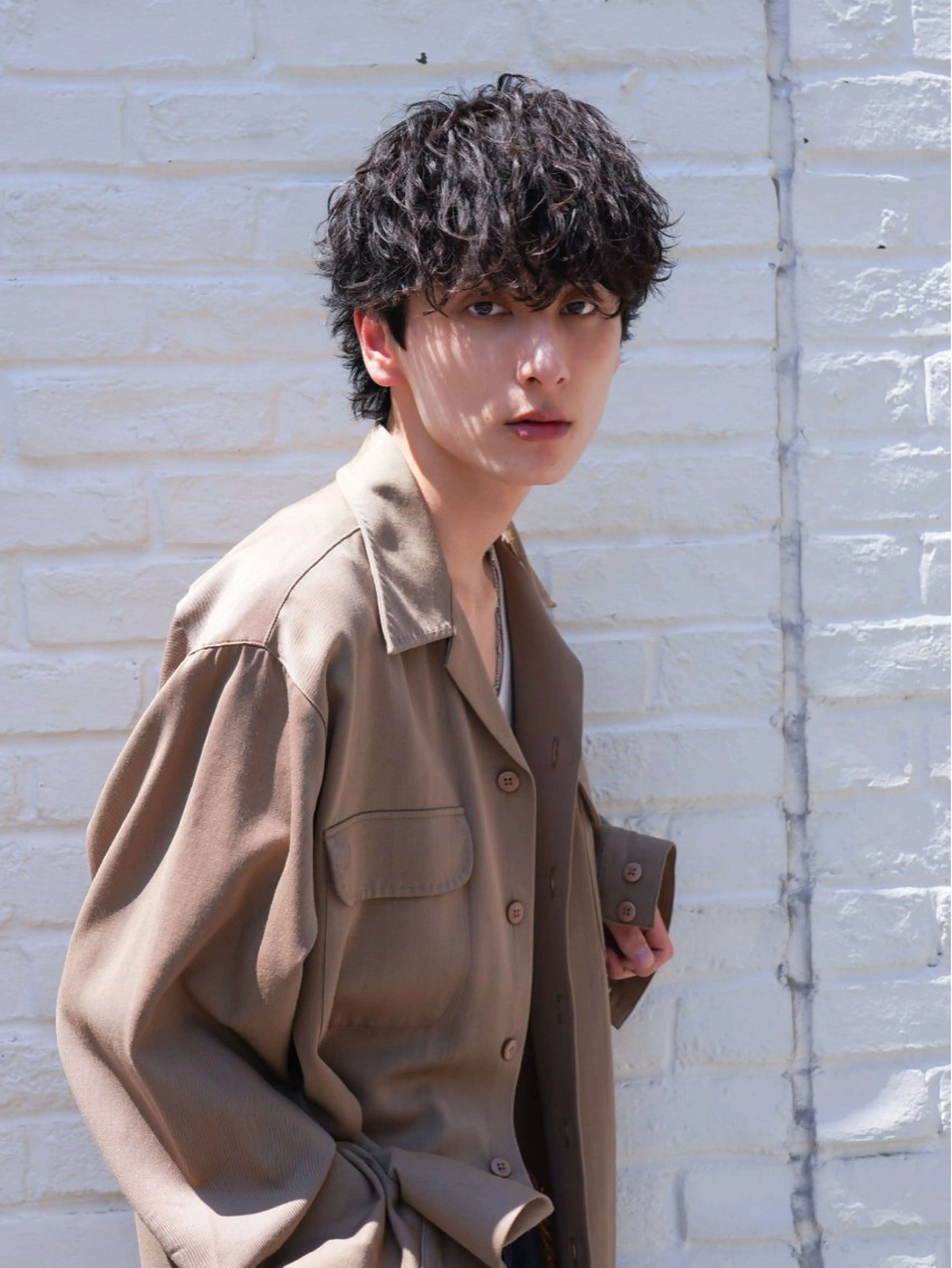 パーマ メンズ メンズパーマ ツイストスパイラルパーマ スパイラルパーマ カット パーマ フェザーパーマ原宿 fifth 凜空のヘアスタイル