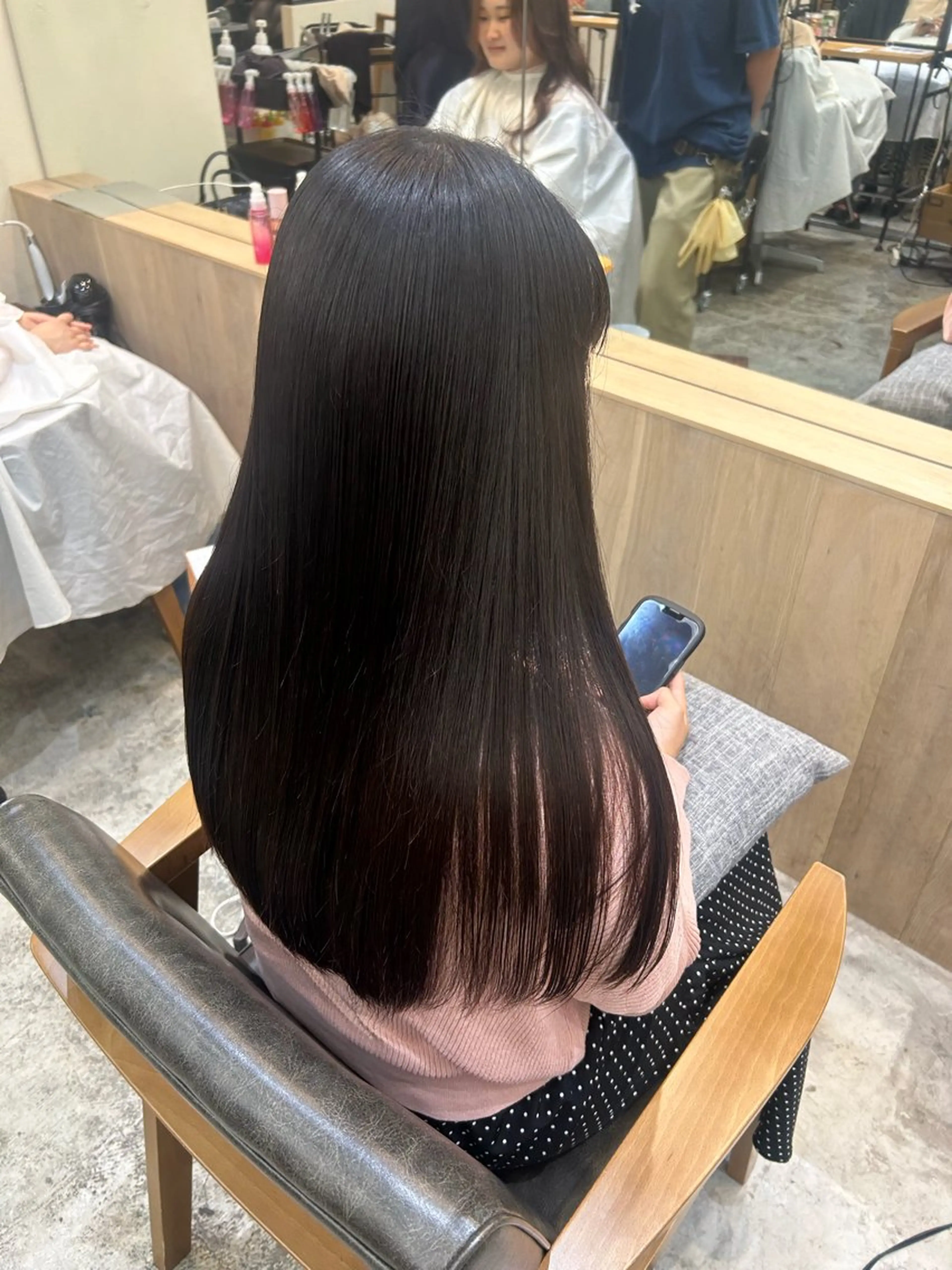 ロング 柿崎 七皇のヘアスタイル