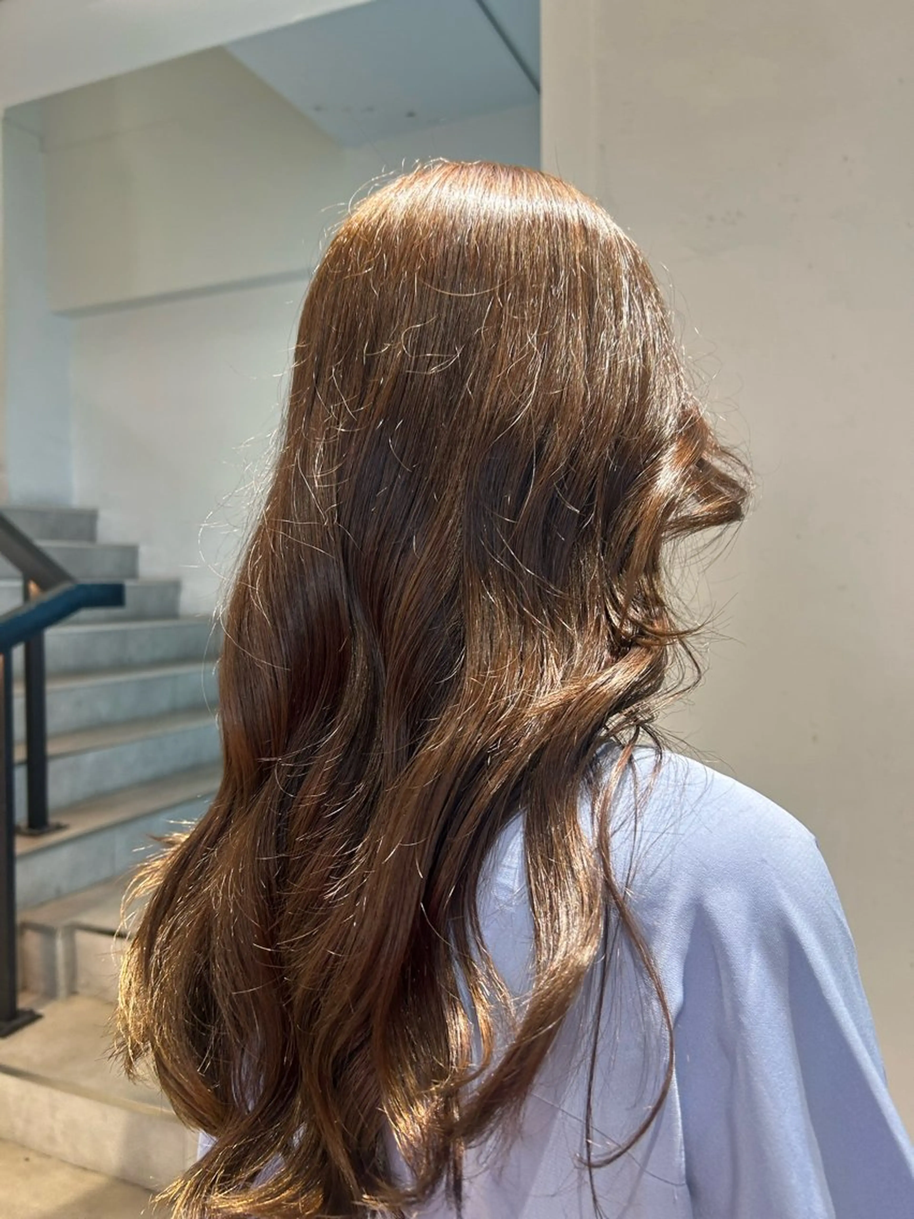 ロング カラー ヘアカラー マツエク/ハイト ーン🌺kae🌺のヘアスタイル