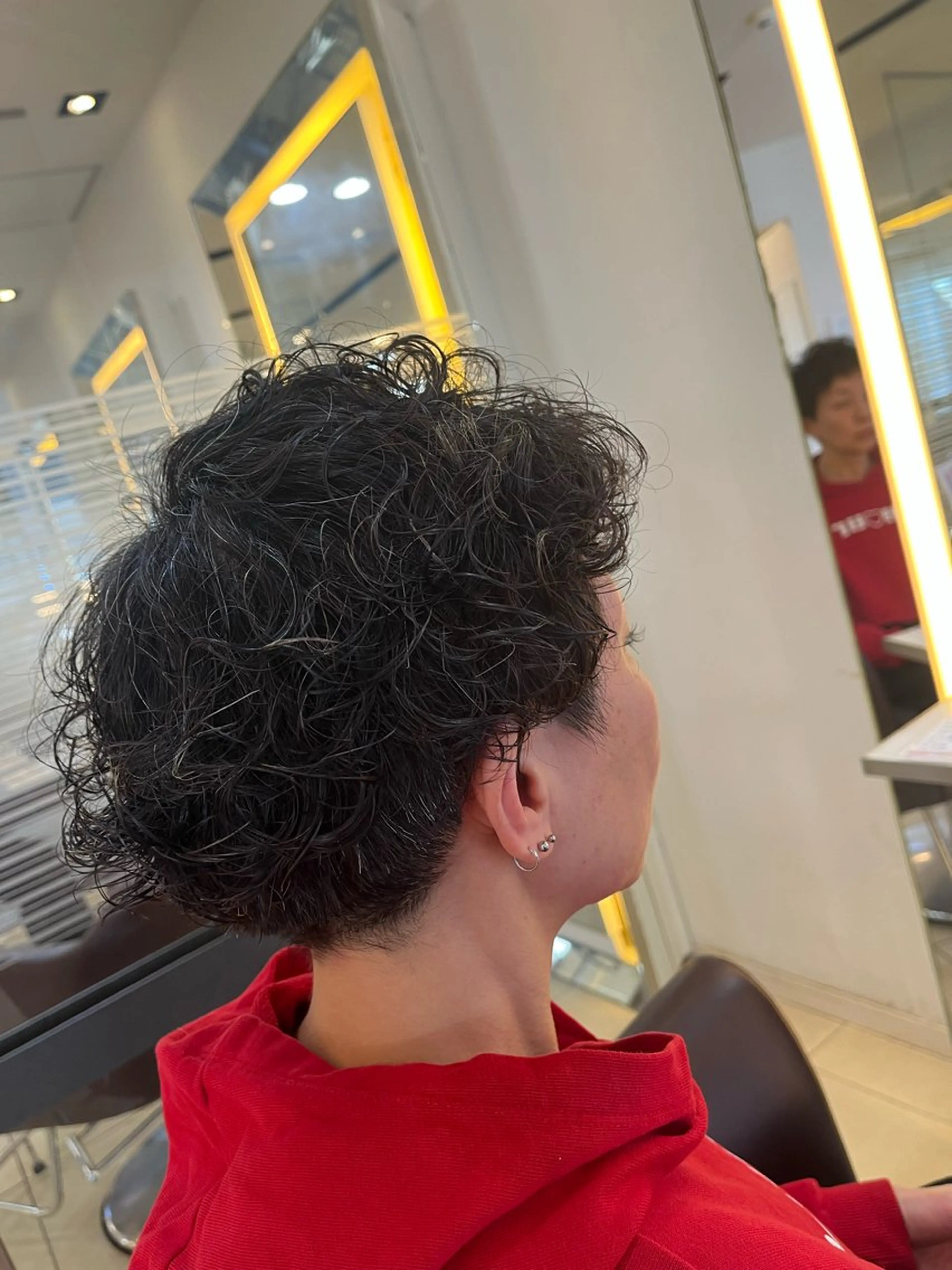 ショート パーマ 🟣タマコシトム 🟣のヘアスタイル