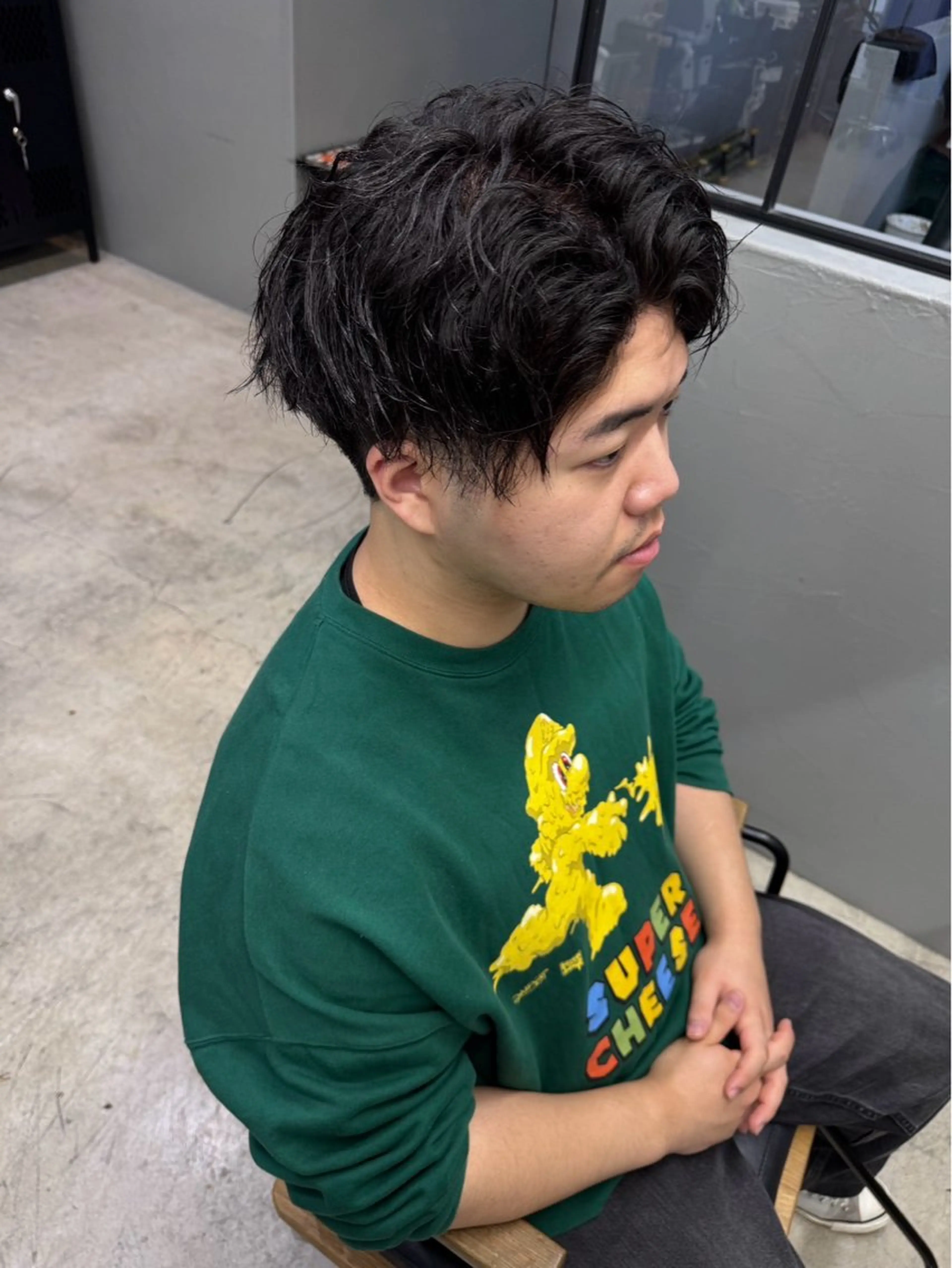 ショート パーマ メンズ メンズ専門サロン wokeのヘアスタイル