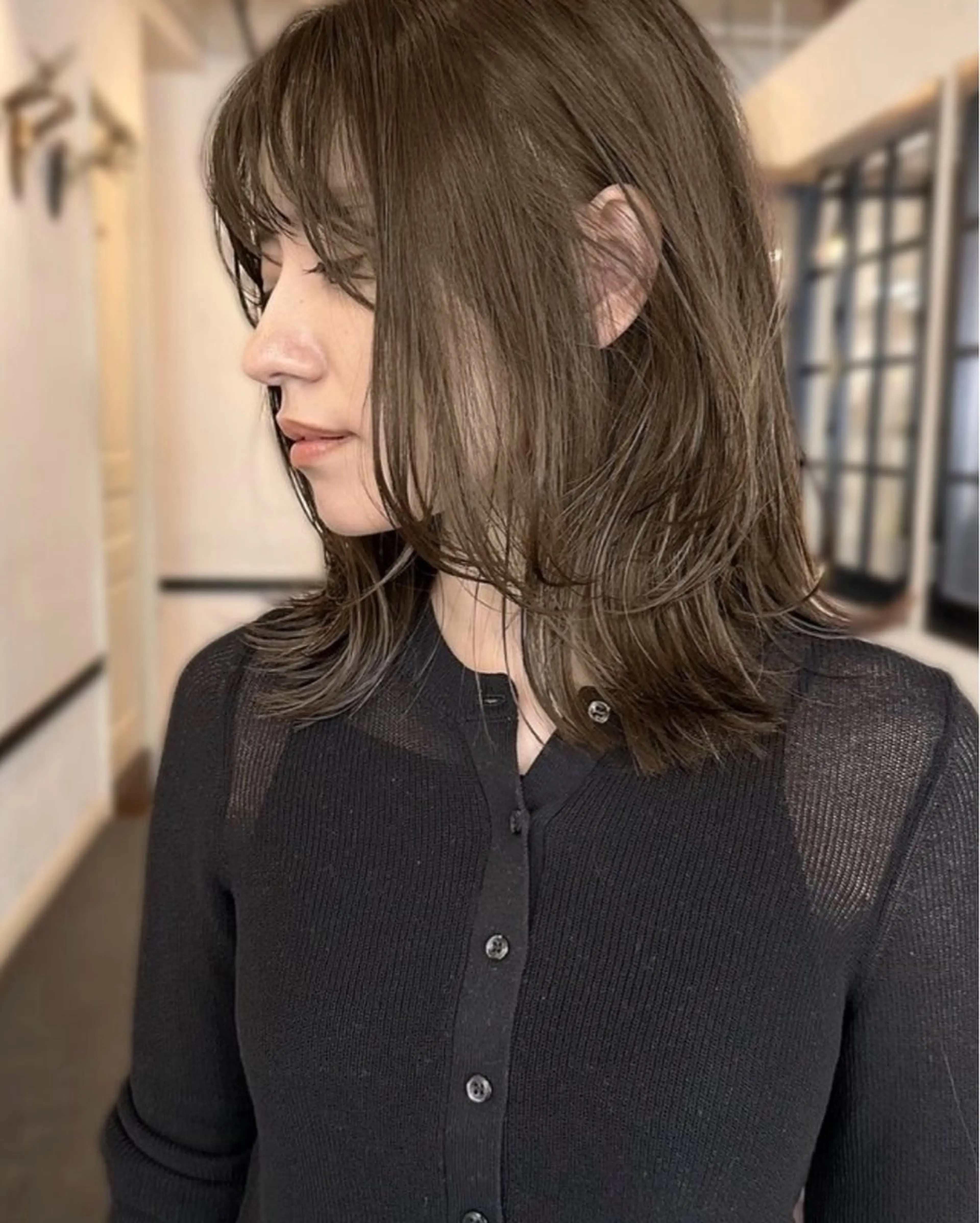 ミディアム カラー 【La rica】 midukiのヘアスタイル