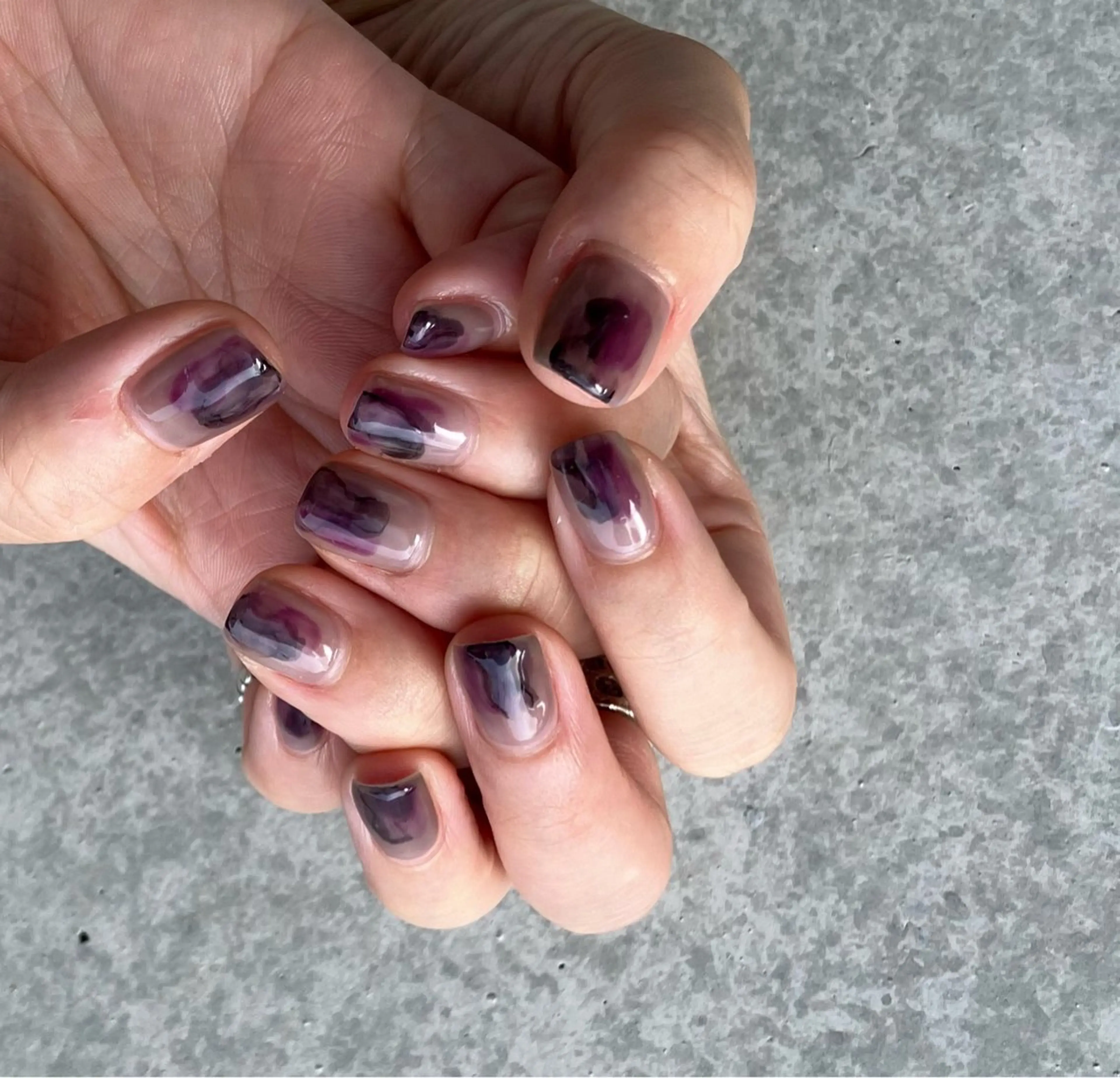 ネイル アートネイル 長さ出し ジェルネイル 氷ネイル・うるうるネイル マットネイル ハンドネイル nail salon Soeurのネイルデザイン