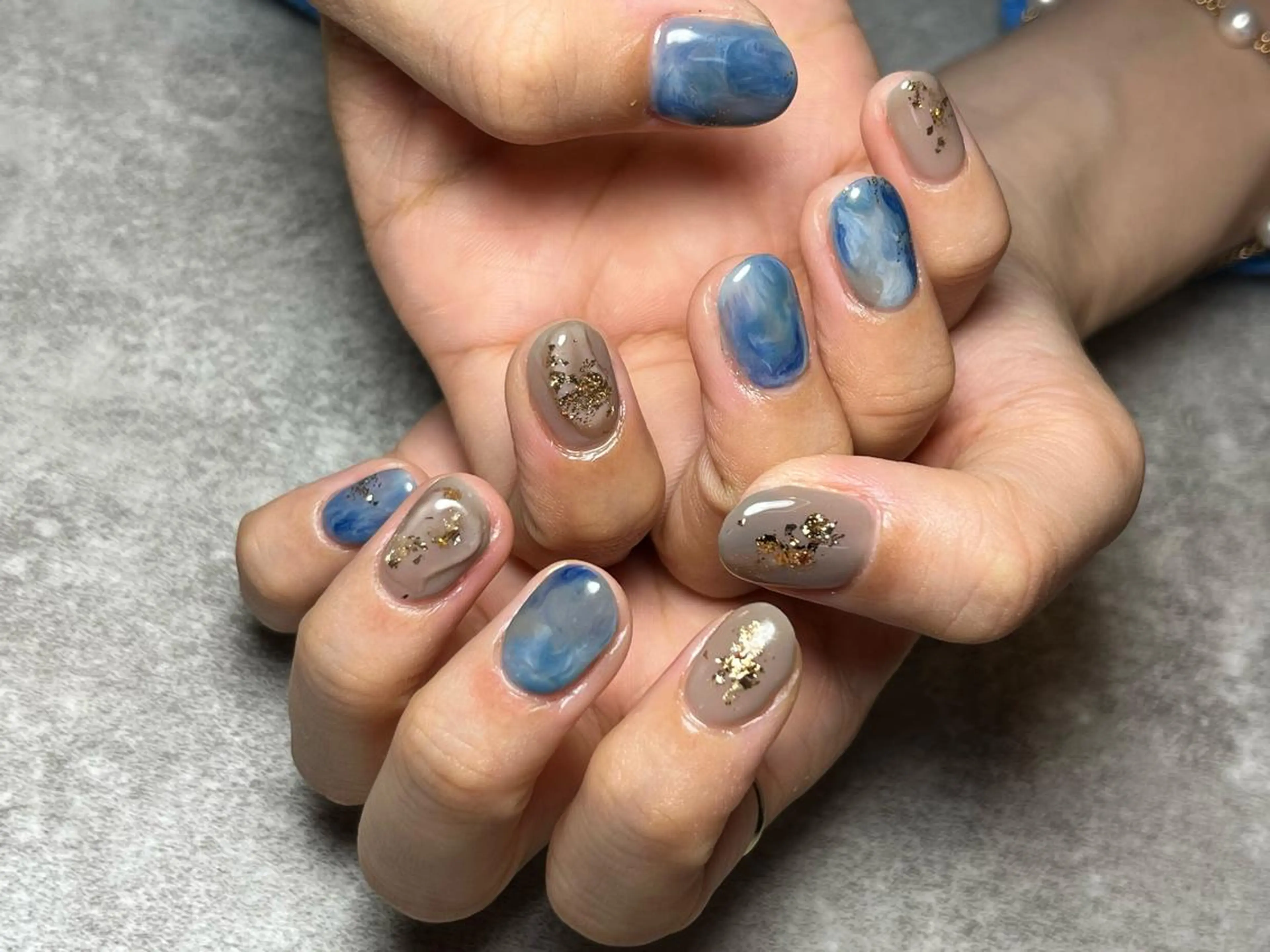 ネイル Sun Brown サンブラウンのマツエク・マツパデザイン