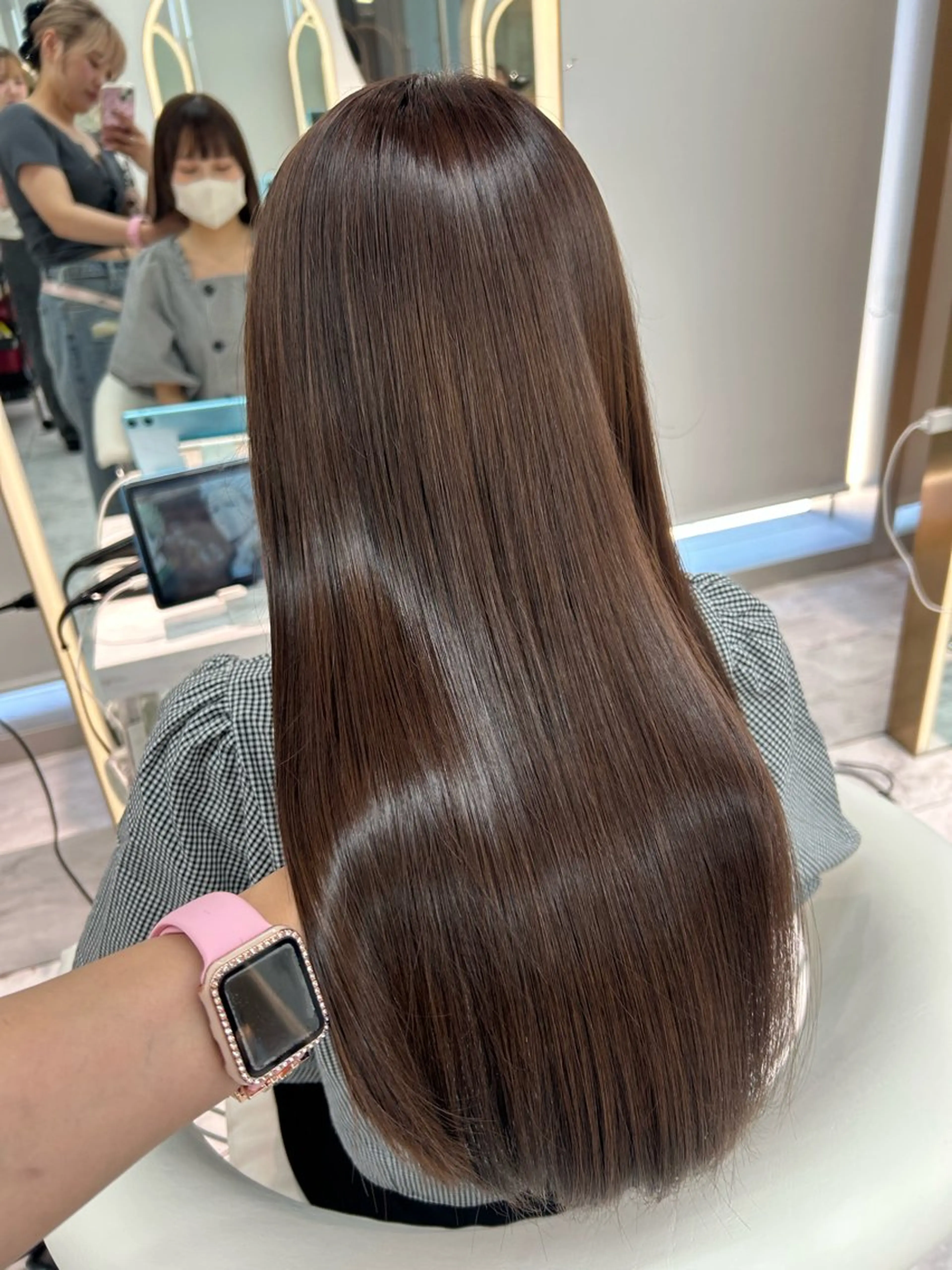 セミロング カット トリートメント Shousui Mutsumiのヘアスタイル