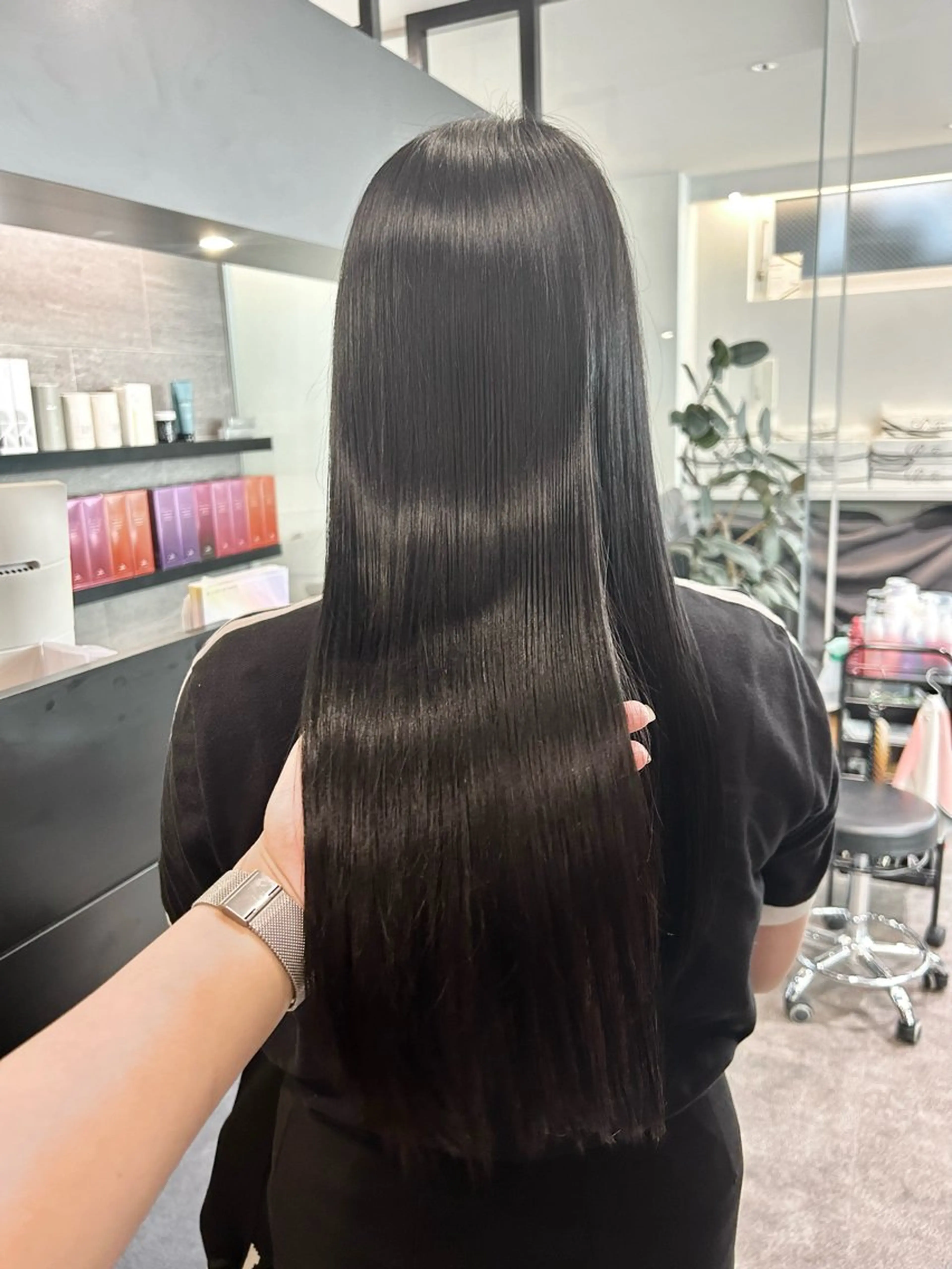 ロング 縮毛矯正 🎀ヘアセット透明感 /REINA🎀のヘアスタイル