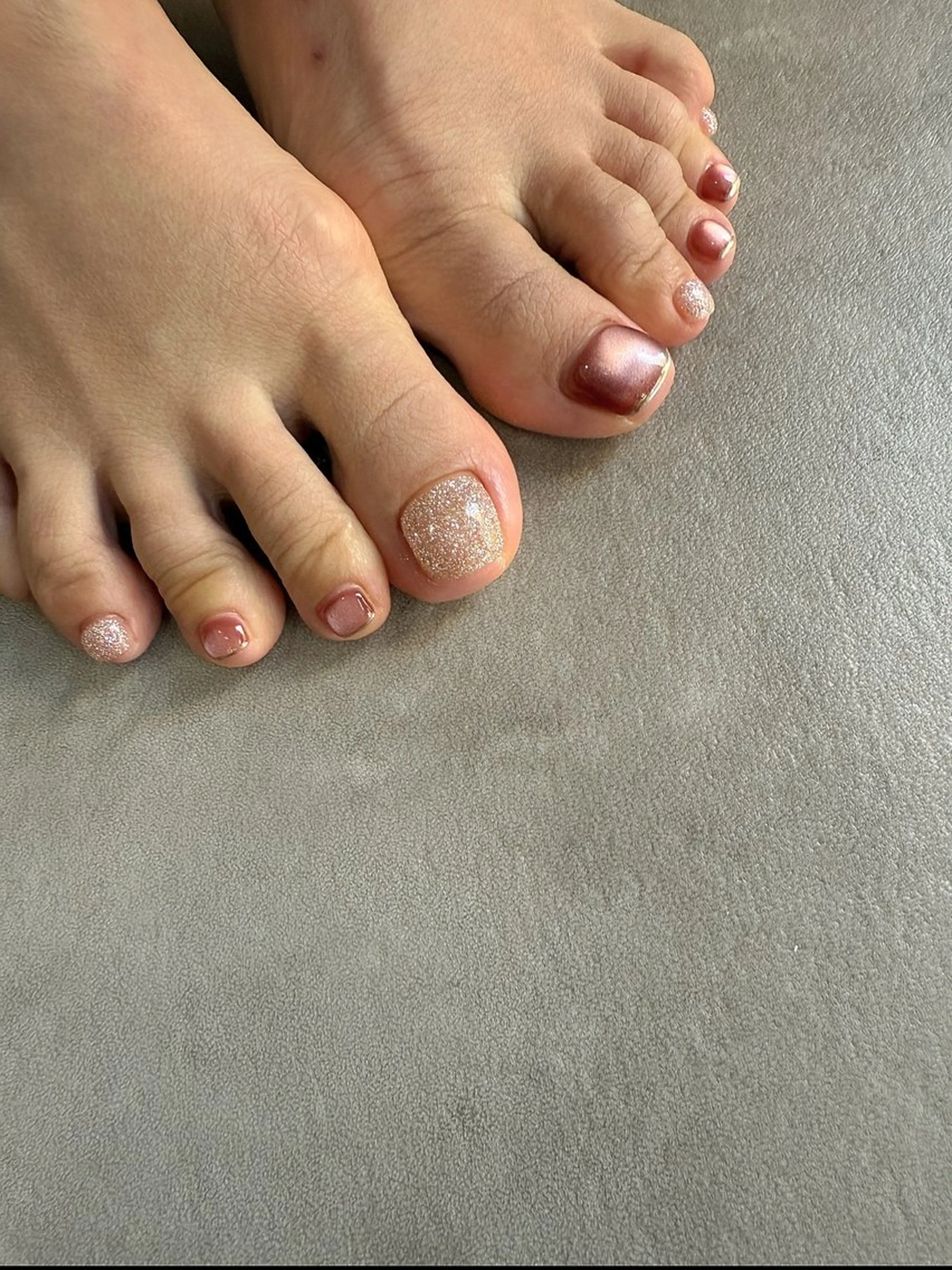 ネイル フットネイル A/gan nail salonのネイルデザイン