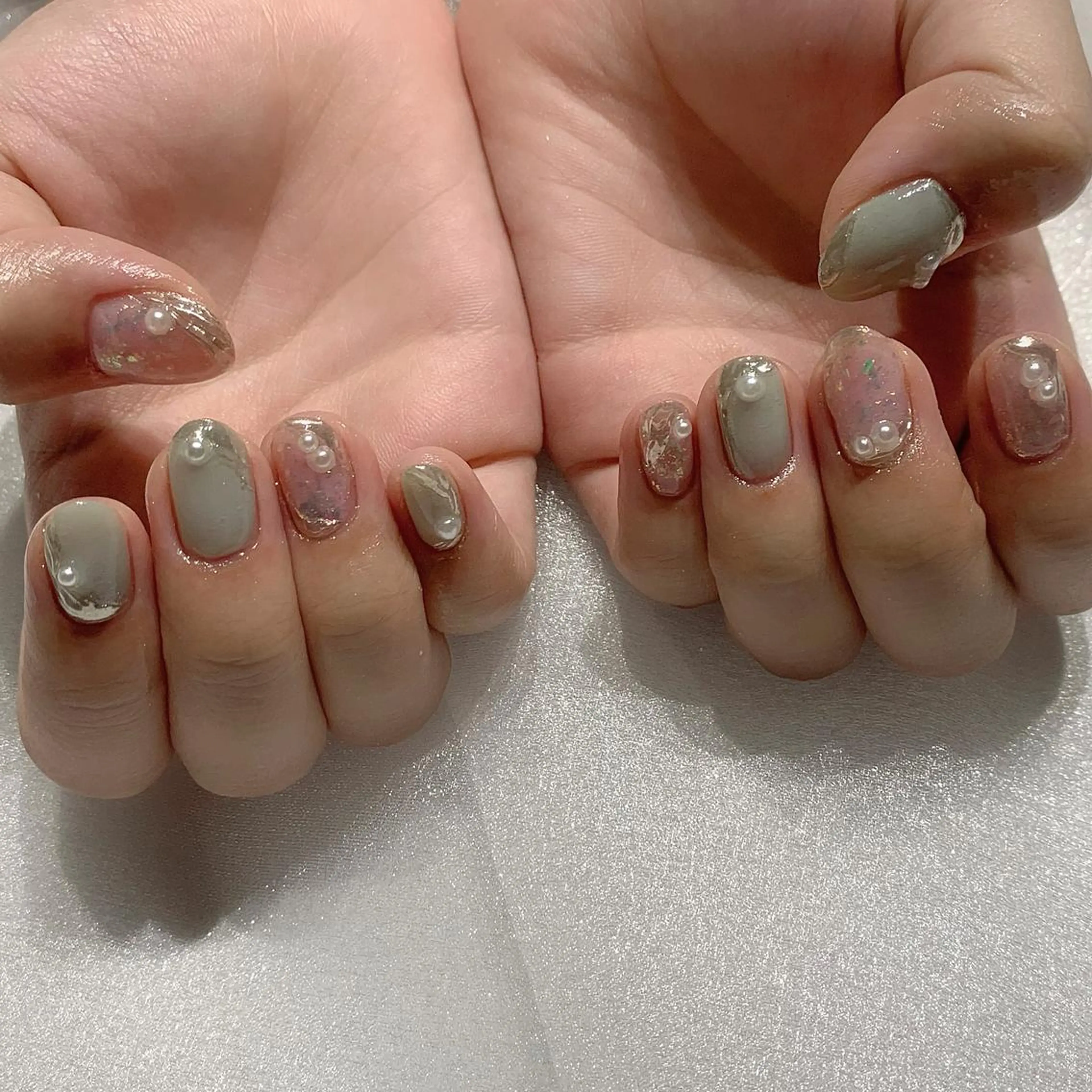 ネイル ハンドネイル ハンドケア lylynail YUUKAのネイルデザイン