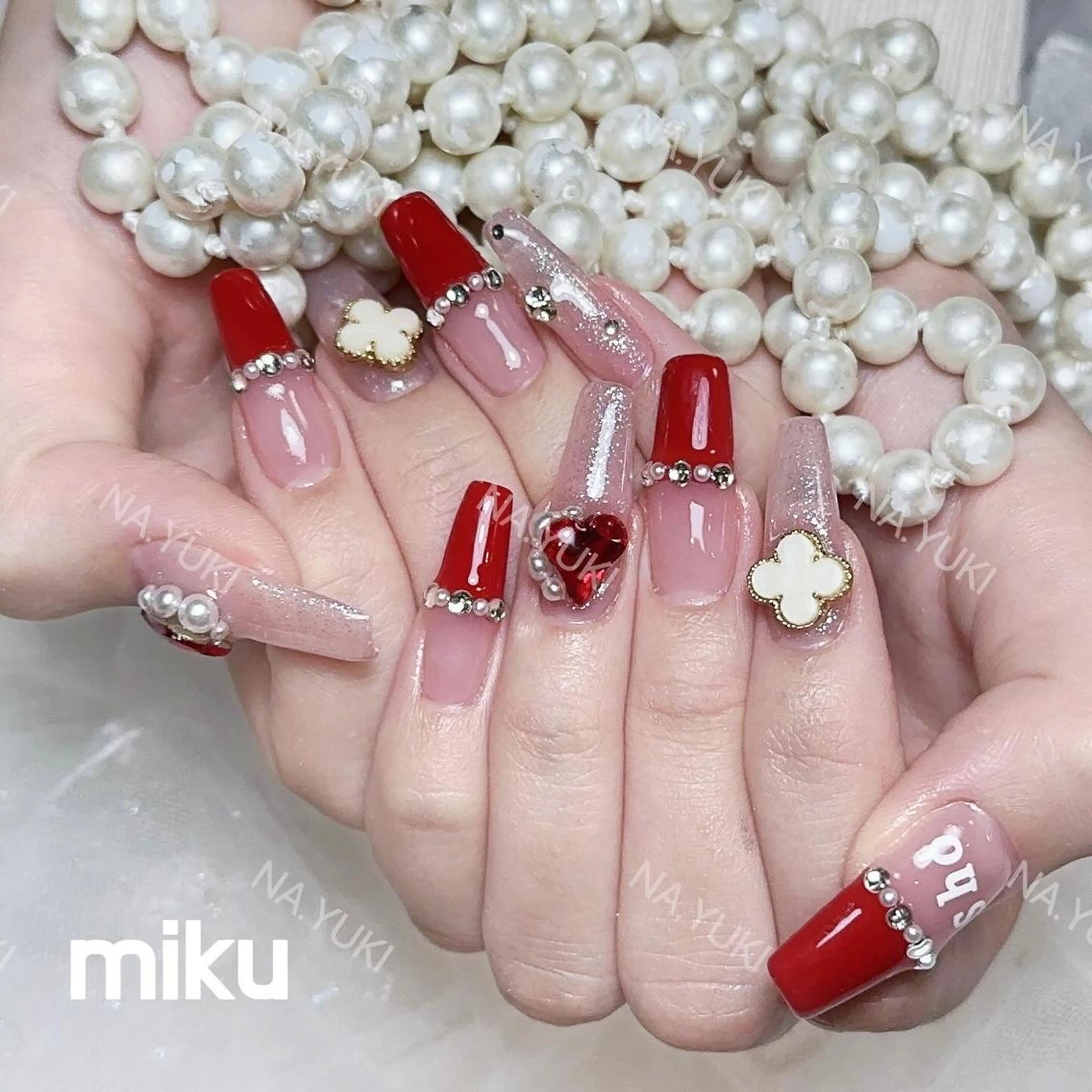 ネイル ハンドネイル ハンドケア YUKI 💗 渋谷店のネイルデザイン