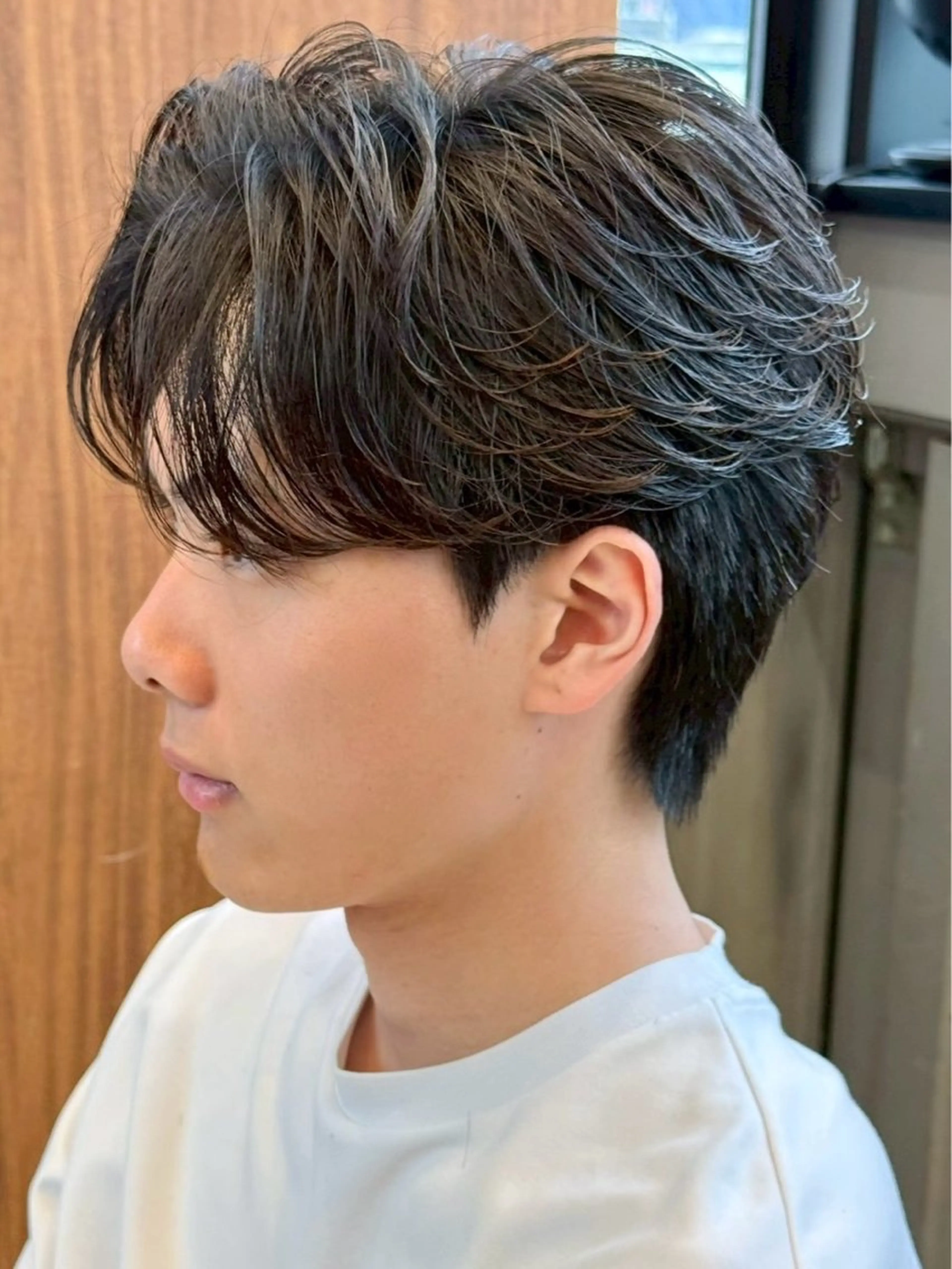 パーマ メンズ メンズパーマ ニュアンスパーマ カット パーマ elimaてった メンズパーマのヘアスタイル