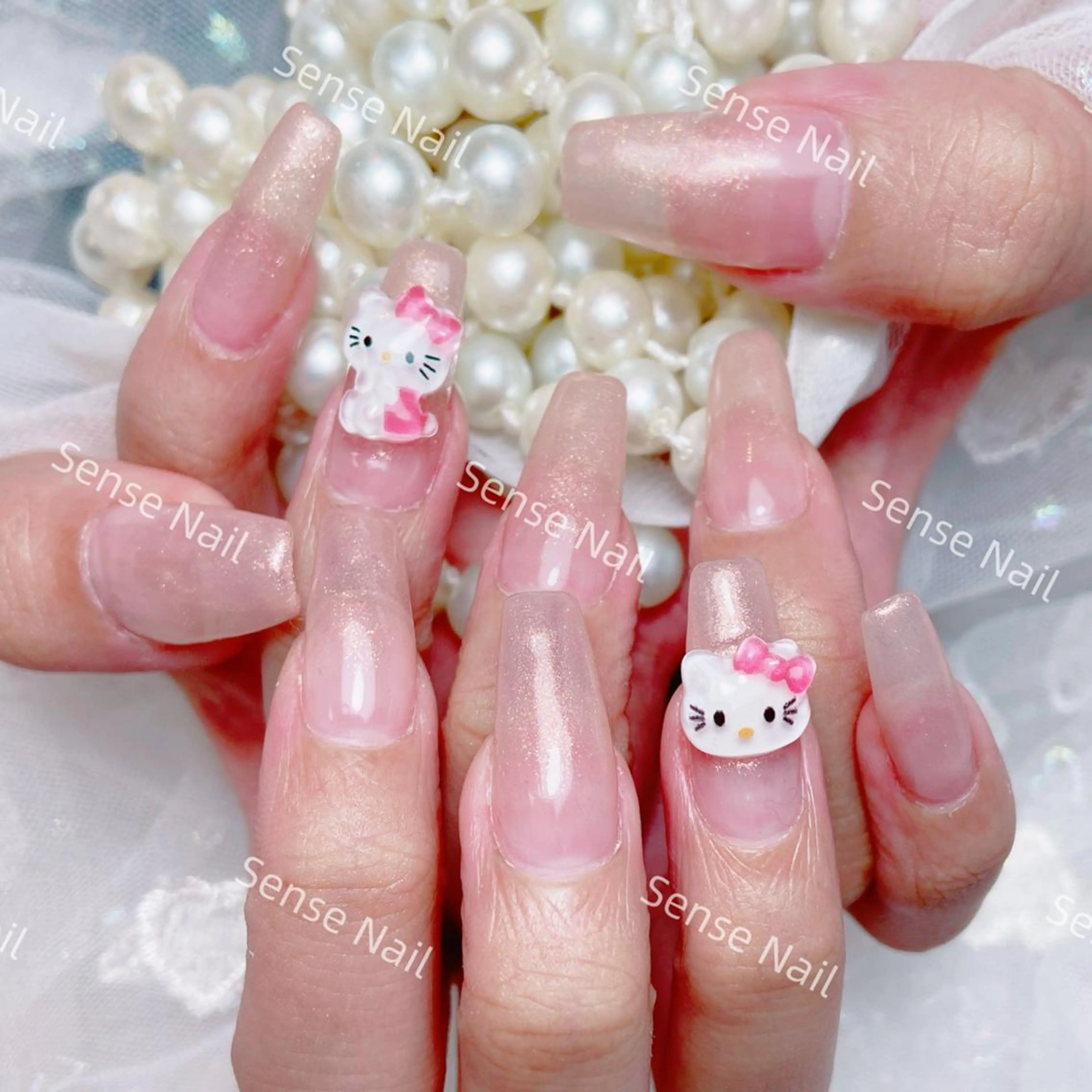 ネイル ハンドネイル Bunny 🐰のネイルデザイン