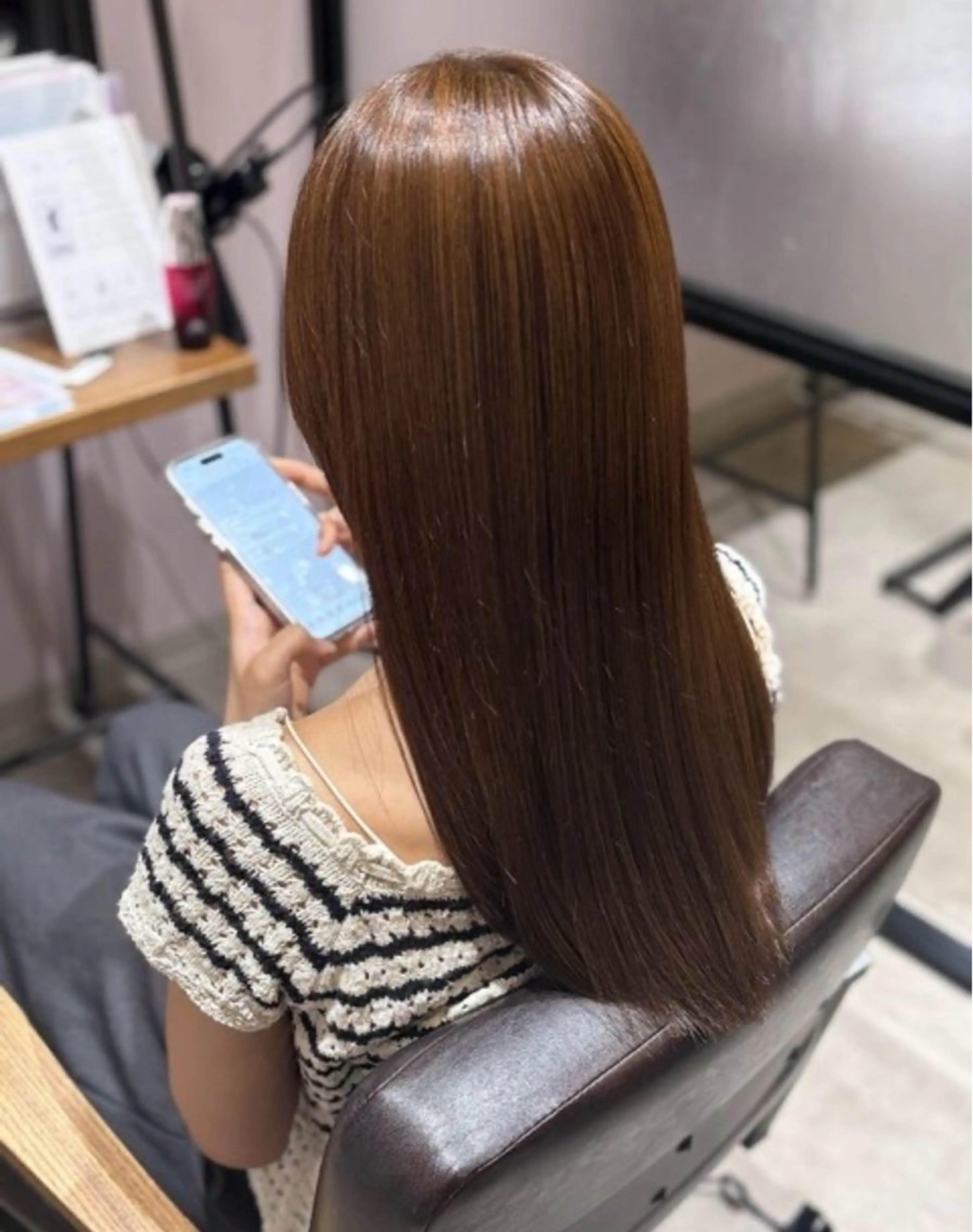 カラー 梶 瑞希のヘアスタイル