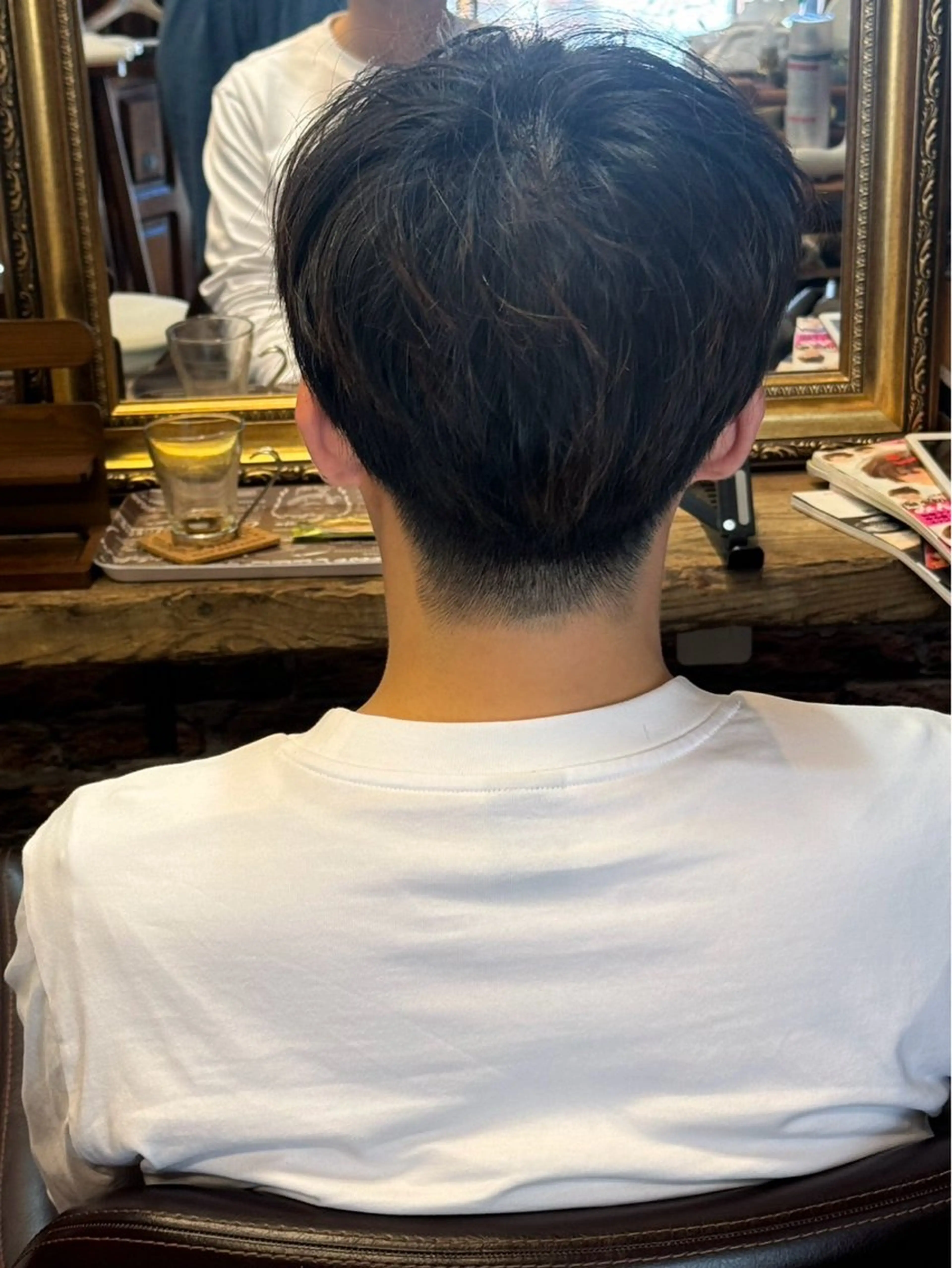 メンズ メンズベリーショート クーペアセック 神田のヘアスタイル