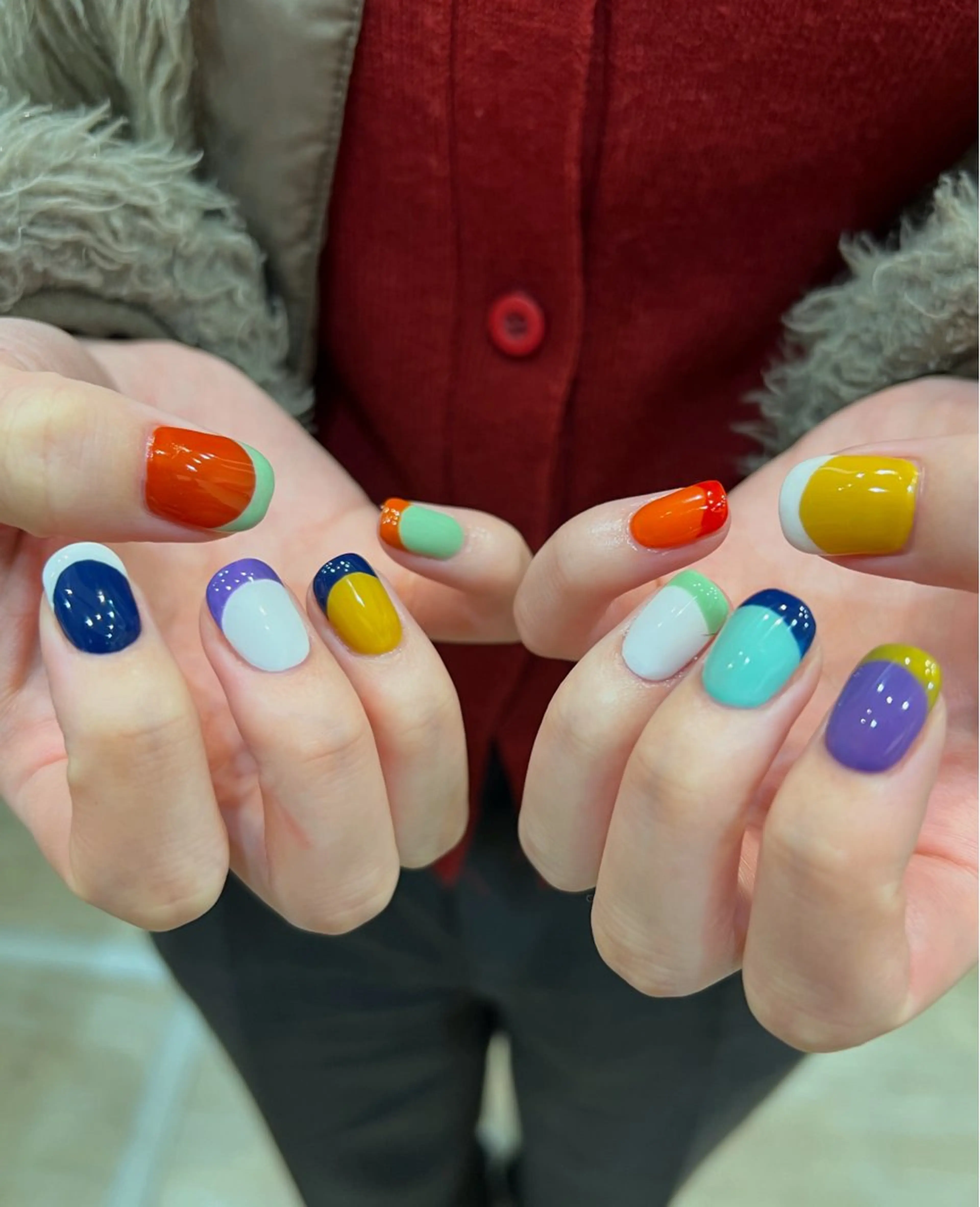 ネイル フレンチネイル ハンドネイル ヘアメイクネイリスト 💄💅hidemiのヘアスタイル