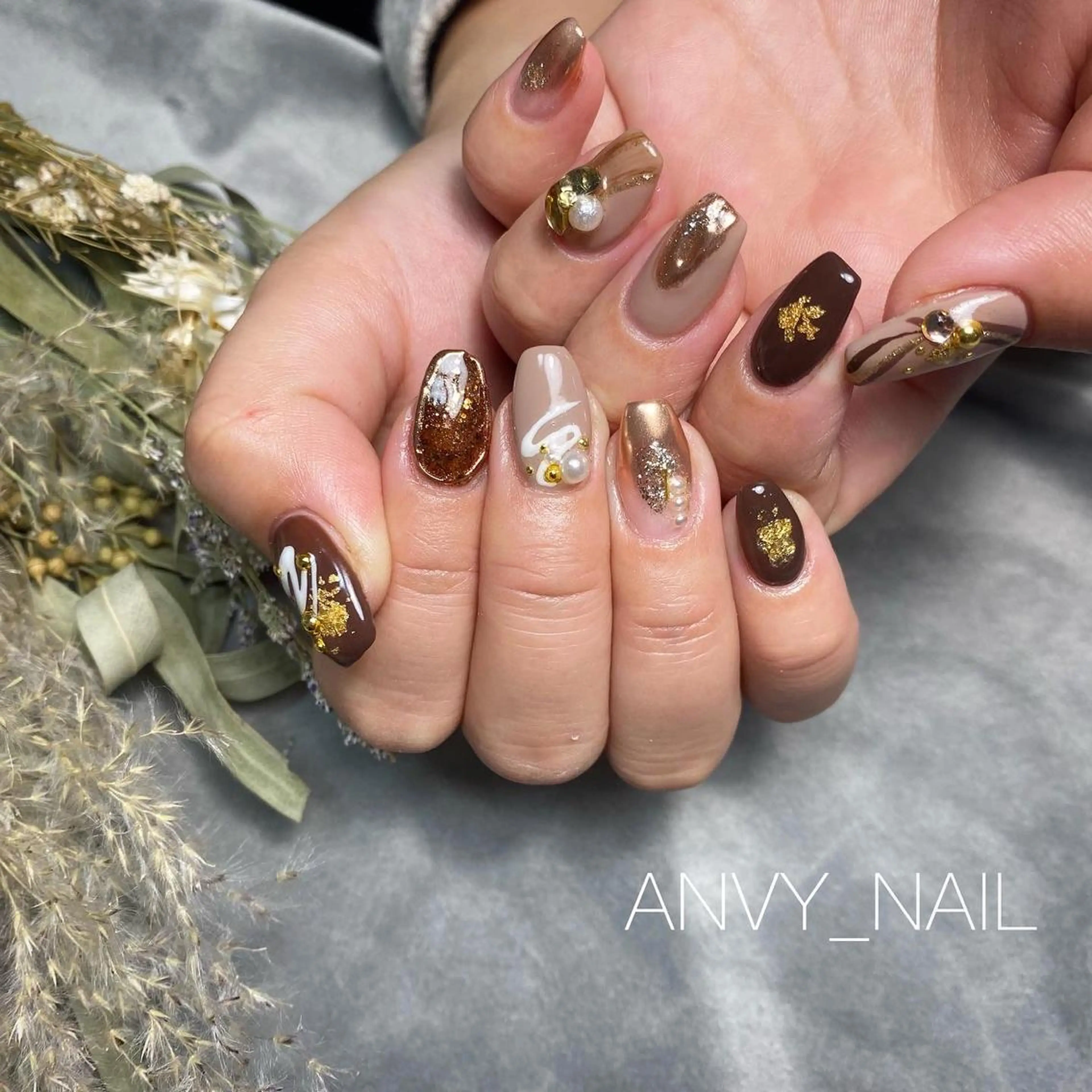 ネイル アートネイル nail salon あんびのネイルデザイン