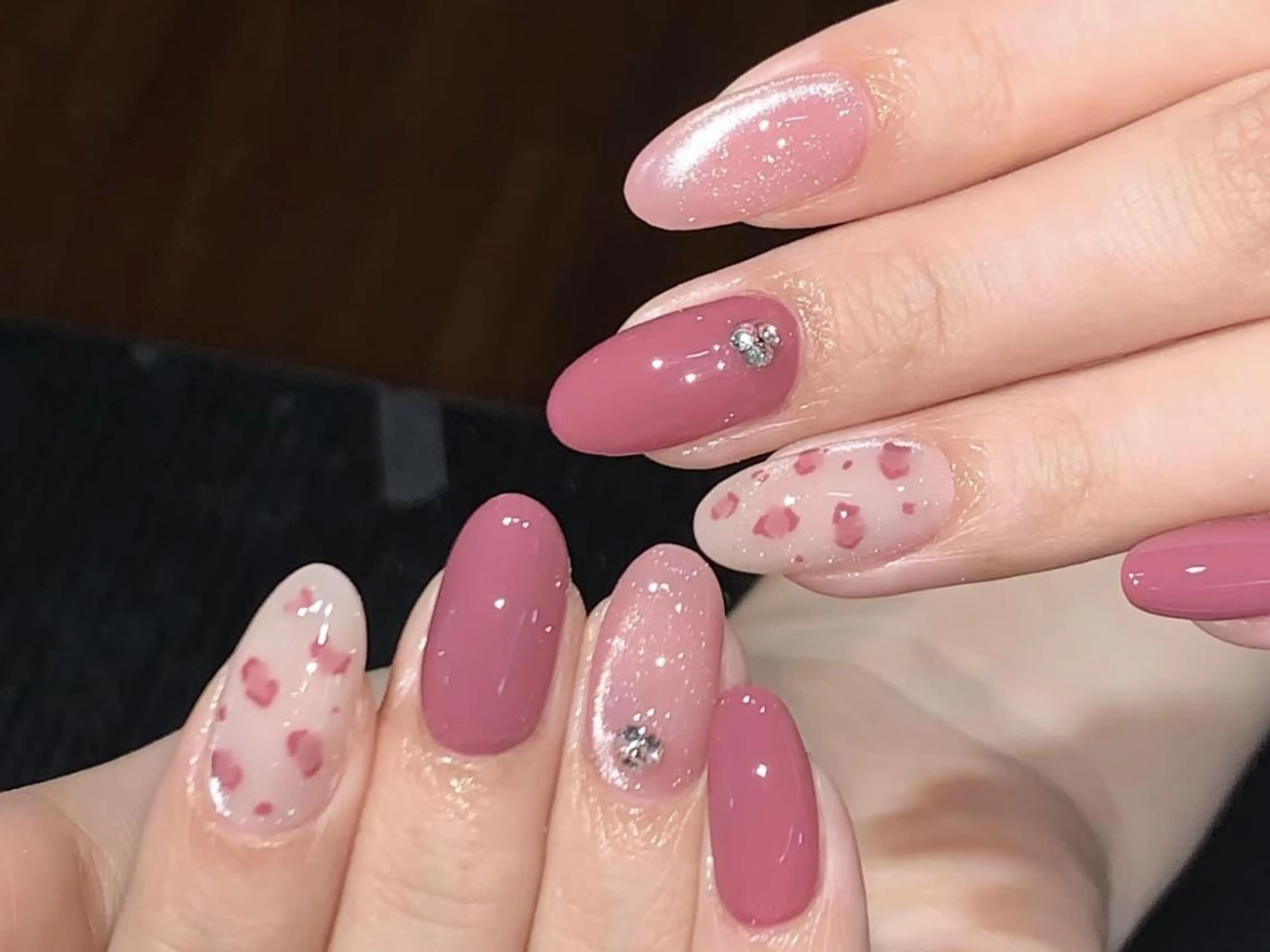ネイル アートネイル オーロラネイル クリアネイル フレンチネイル ジェルネイル 🎀Best Nail🎀のネイルデザイン