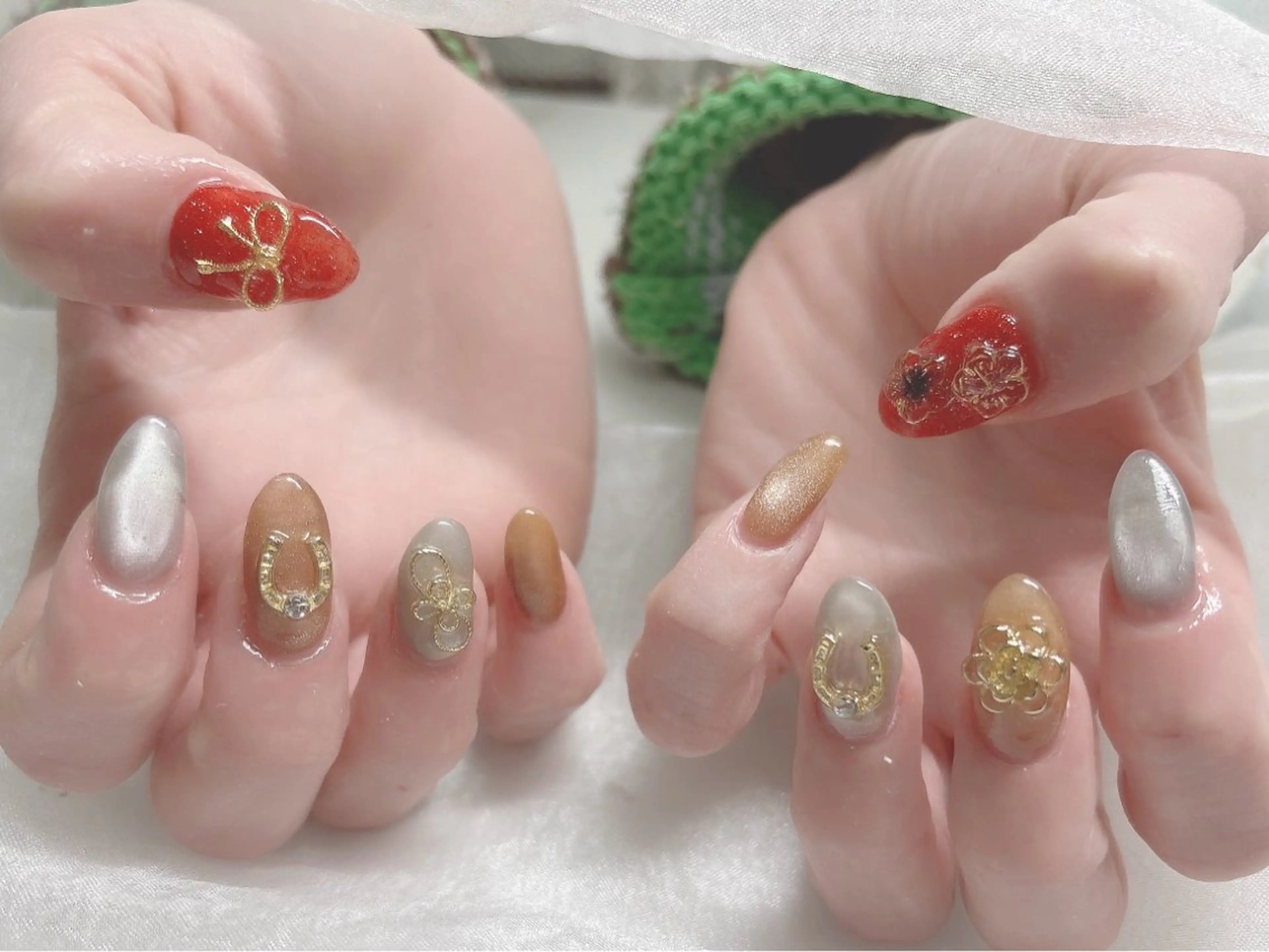 ネイル ハンドネイル BABY LION :Fumiyoのネイルデザイン