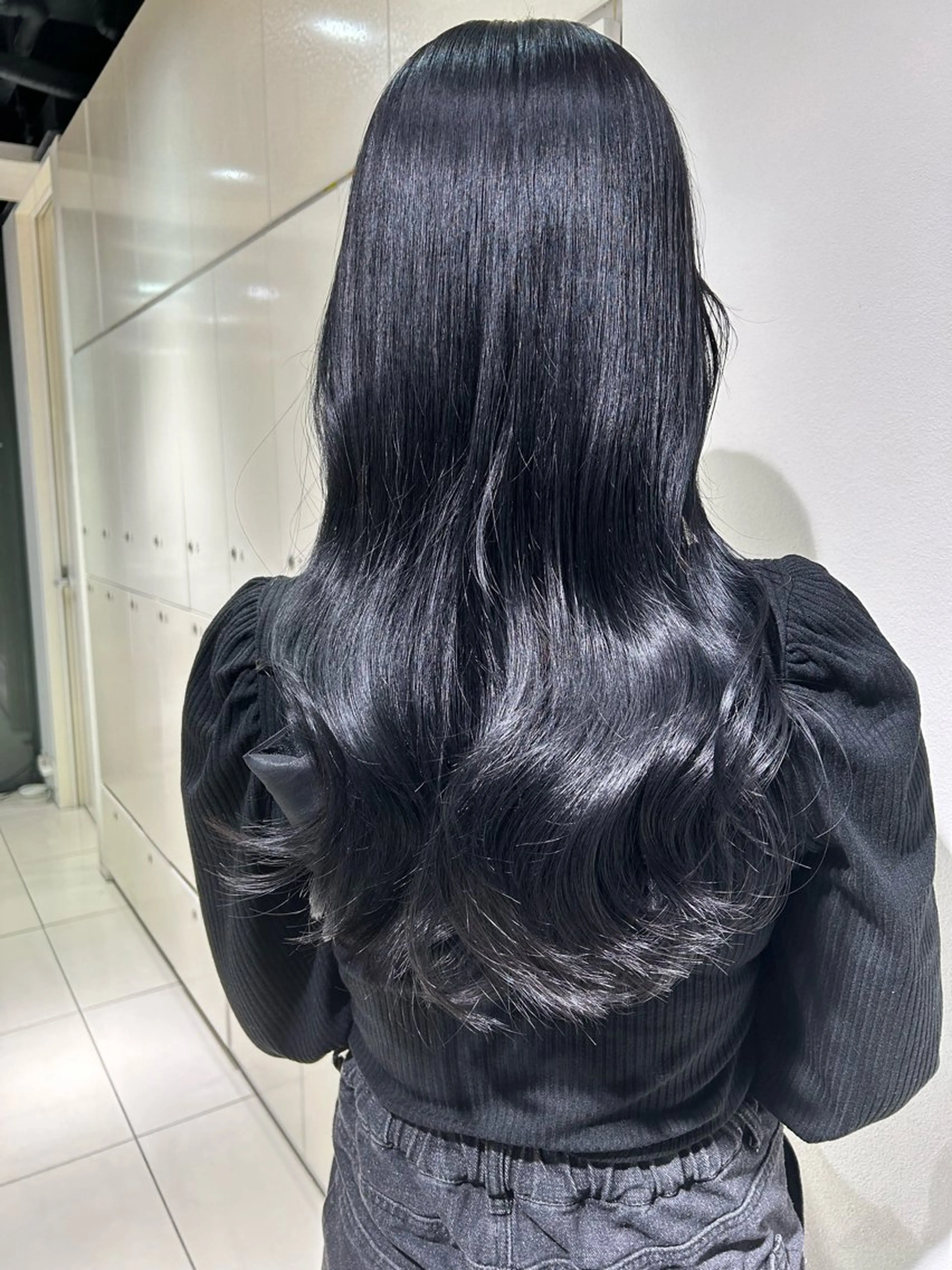 ロング カラー 髪質改善/透明感カラ ー/レイヤー/あやはのヘアスタイル