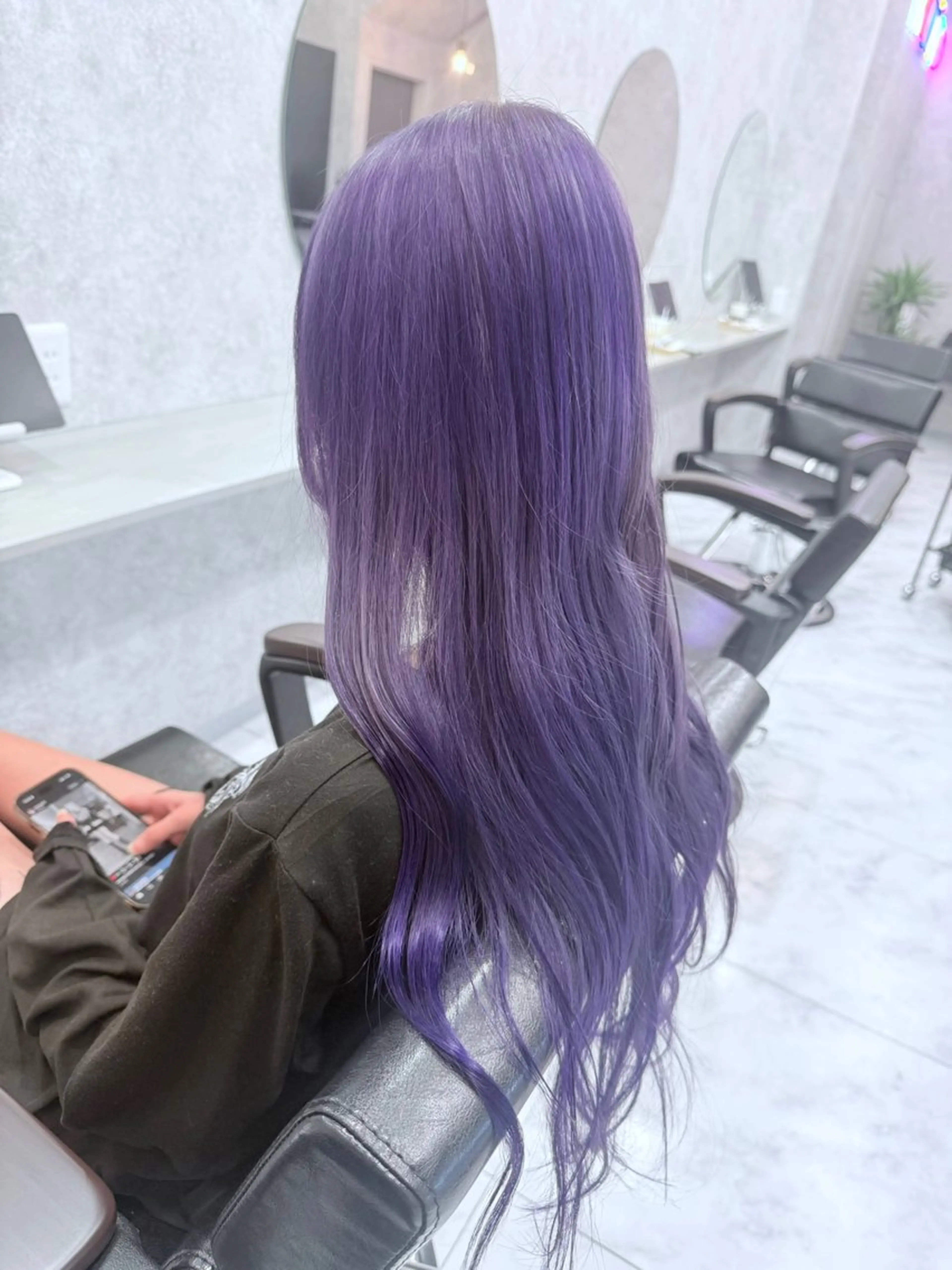 ロング カラー 🌺ハイトーン🌺 矢葺 なぎさ🌺🌺のヘアスタイル