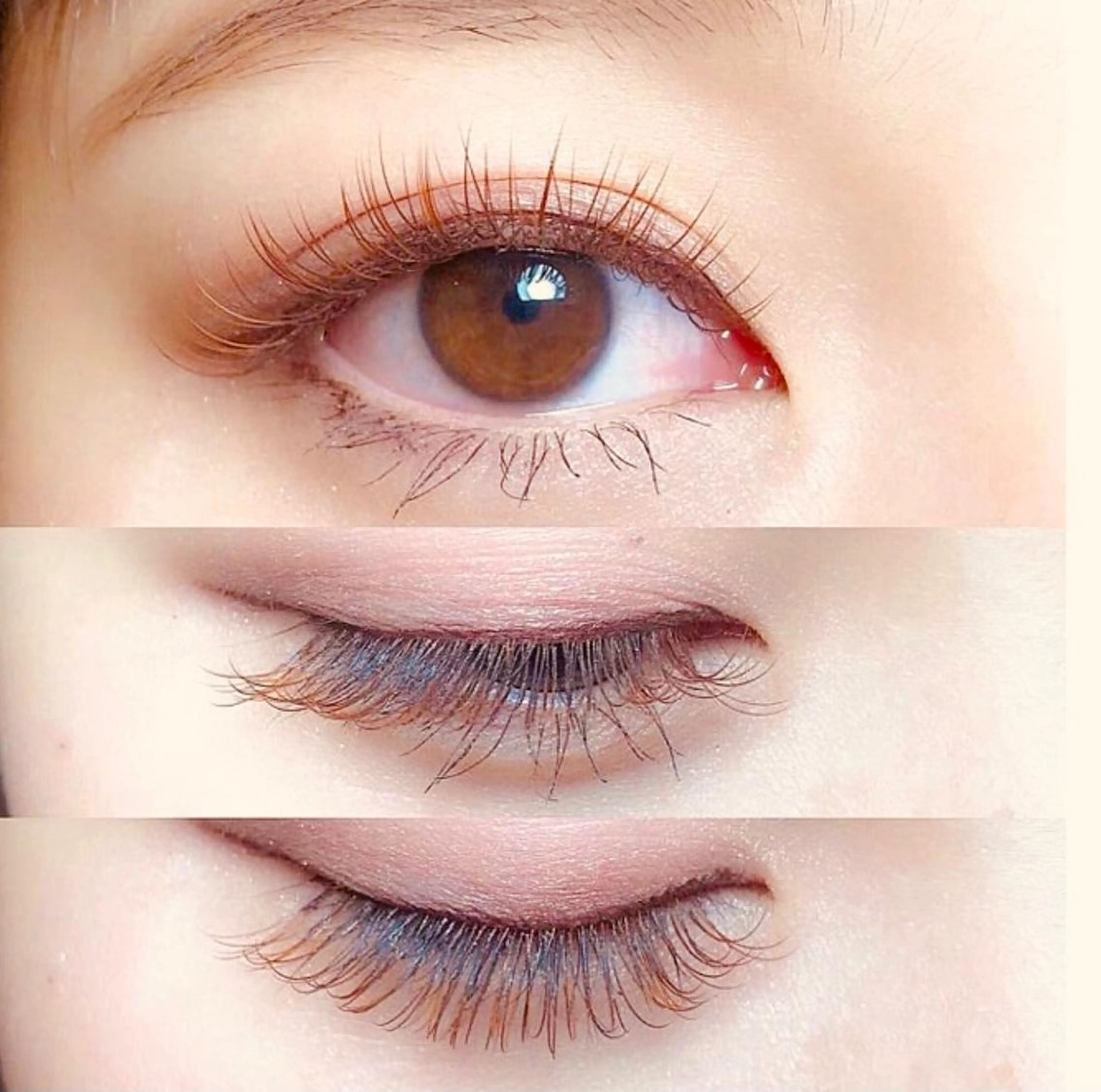 カラエク♡始めましたˊᵕˋ✨♡ブラウンフラットラッシュ♡120本3700円！♡オフ無料♡アイシャンプー無料♡の写真