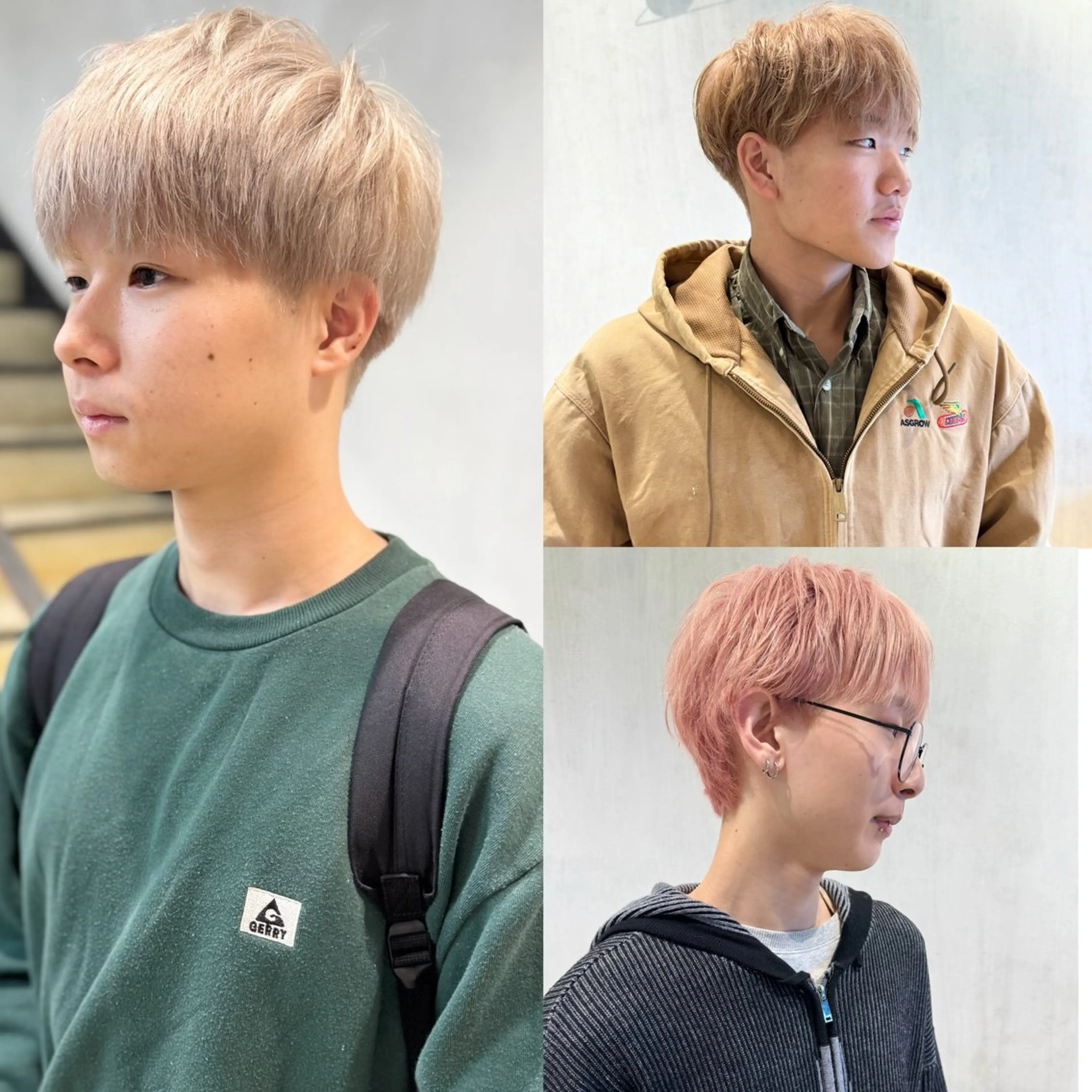 【黒髪卒業クーポン】大学一年生限定40%off⭐️カット+ダブルカラー(ブリーチ+カラー)¥22,000→¥13,550の写真