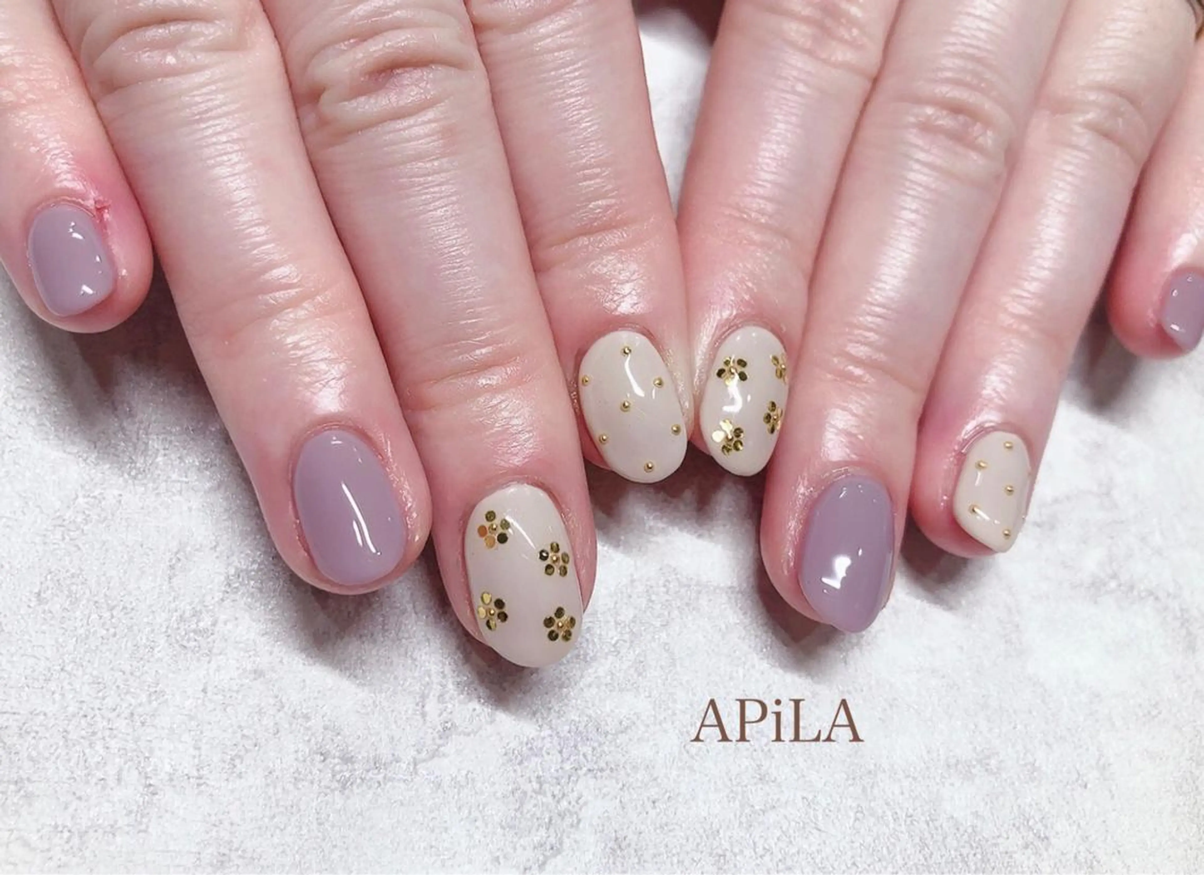 ネイル APiLA 甲斐田のネイルデザイン