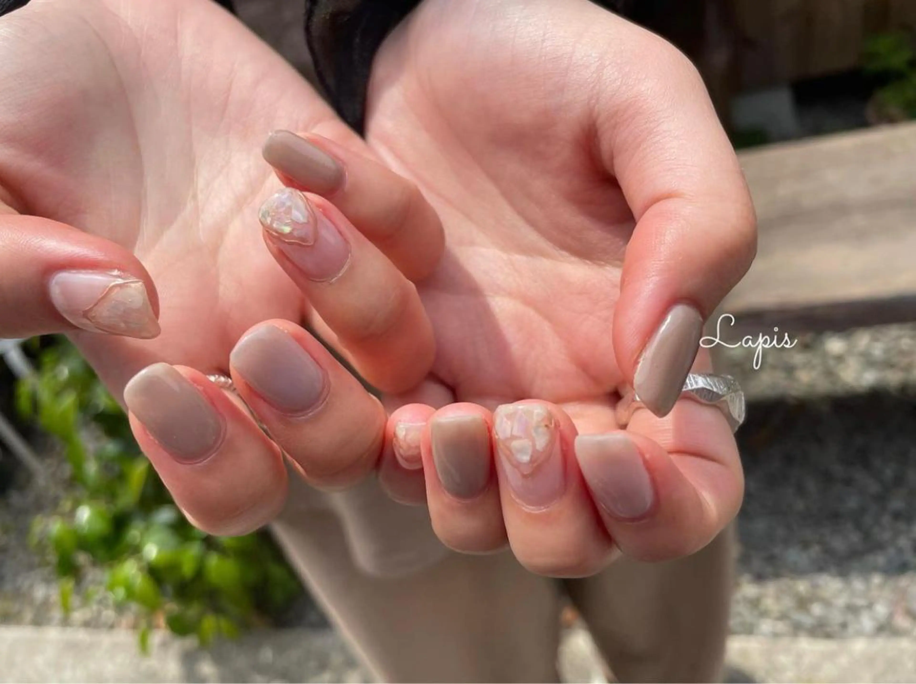 ネイル ハンドネイル Lapis *のネイルデザイン