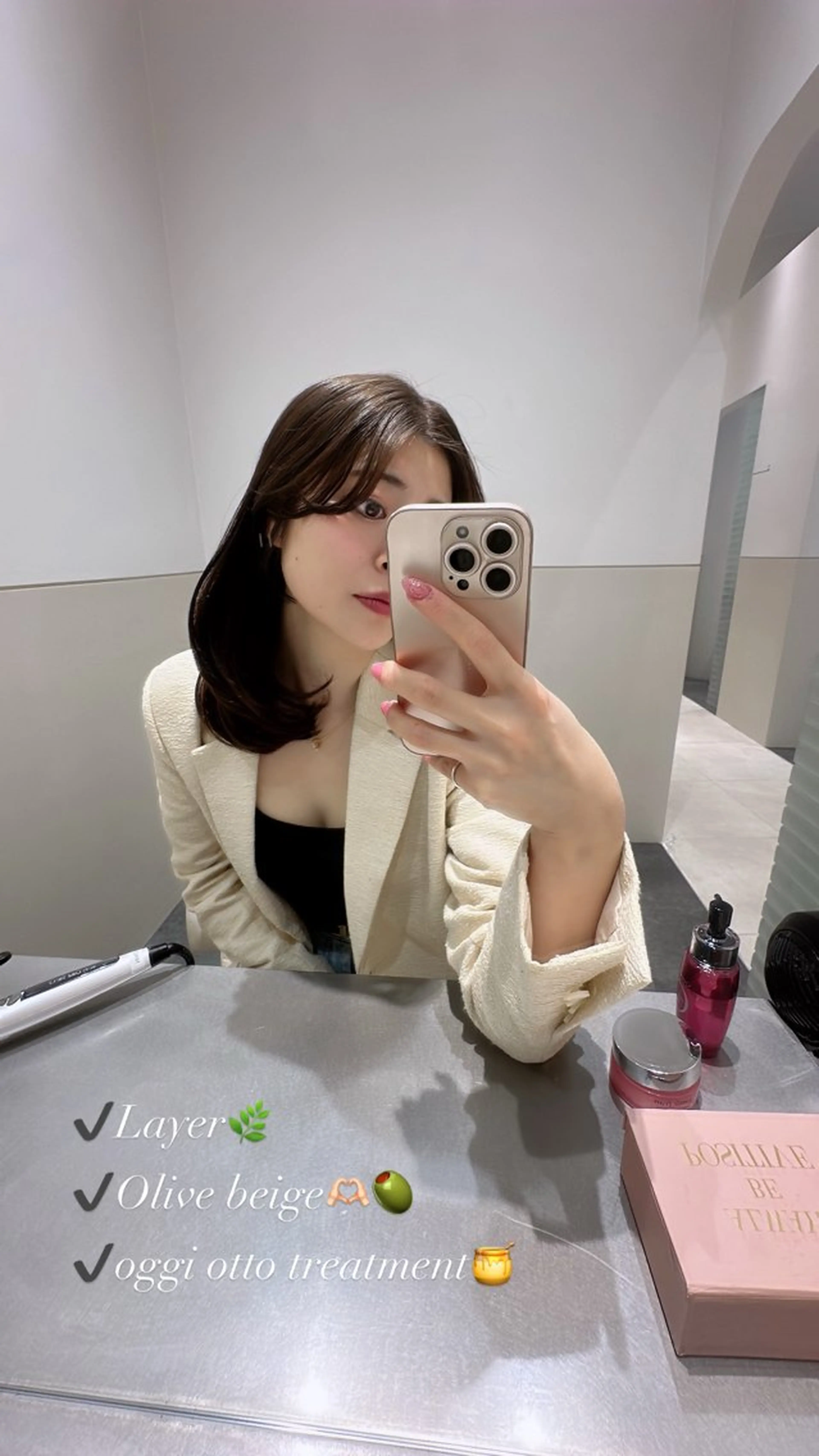 セミロング レイヤーカット 🫧髪質改善🤍丁寧 で好評🫧/MAKIのヘアスタイル