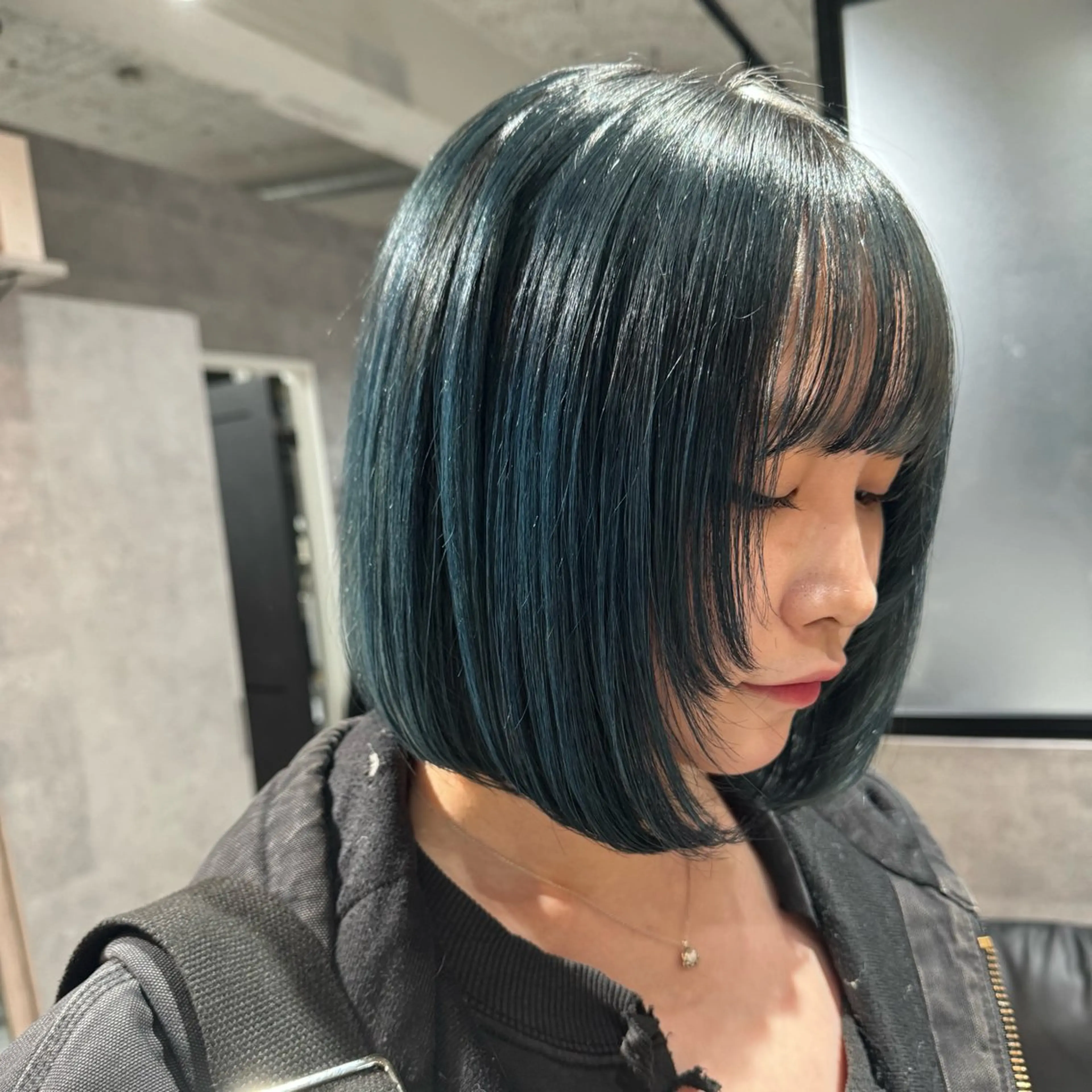 ミディアム ボブ ヘアカラー ❄️透明感カラー / ハイトーン❄️WAOのヘアスタイル