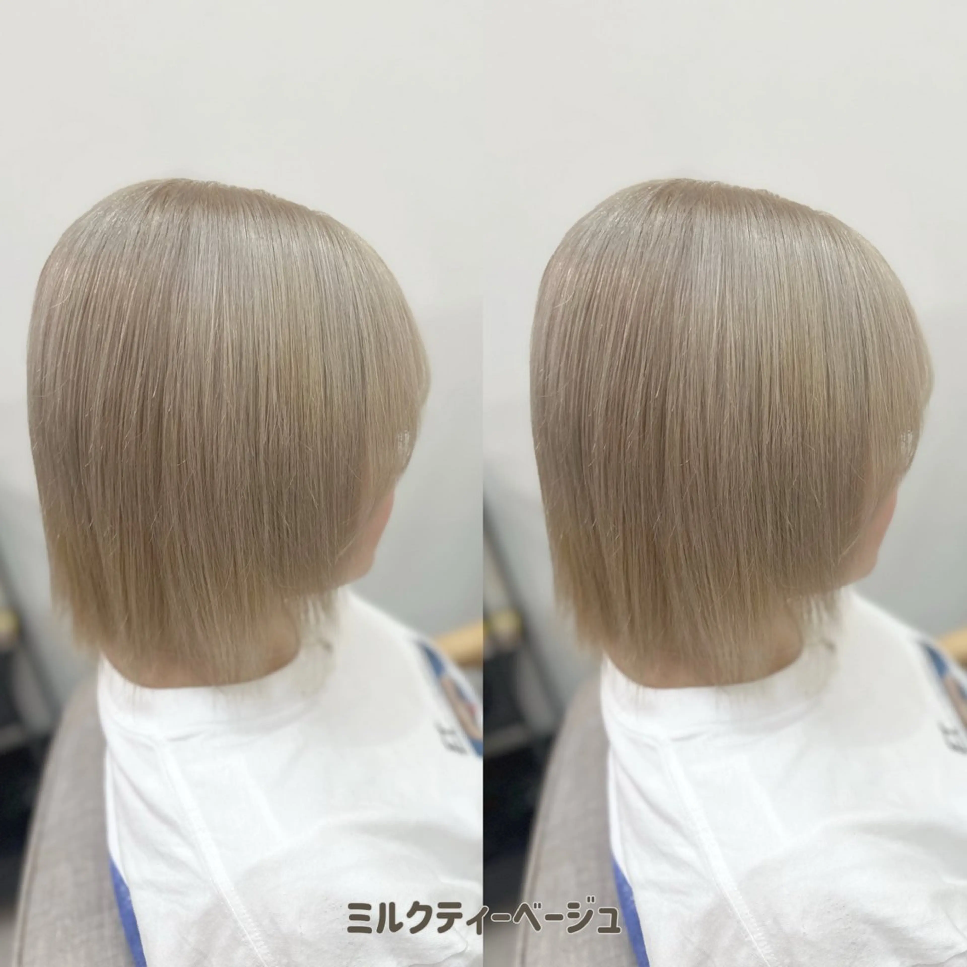 『🍼平日限定🍼』🤍透明感ブリーチリタッチオンカラー🤍ྀི➕保湿トリートメント(髪質改善)の写真