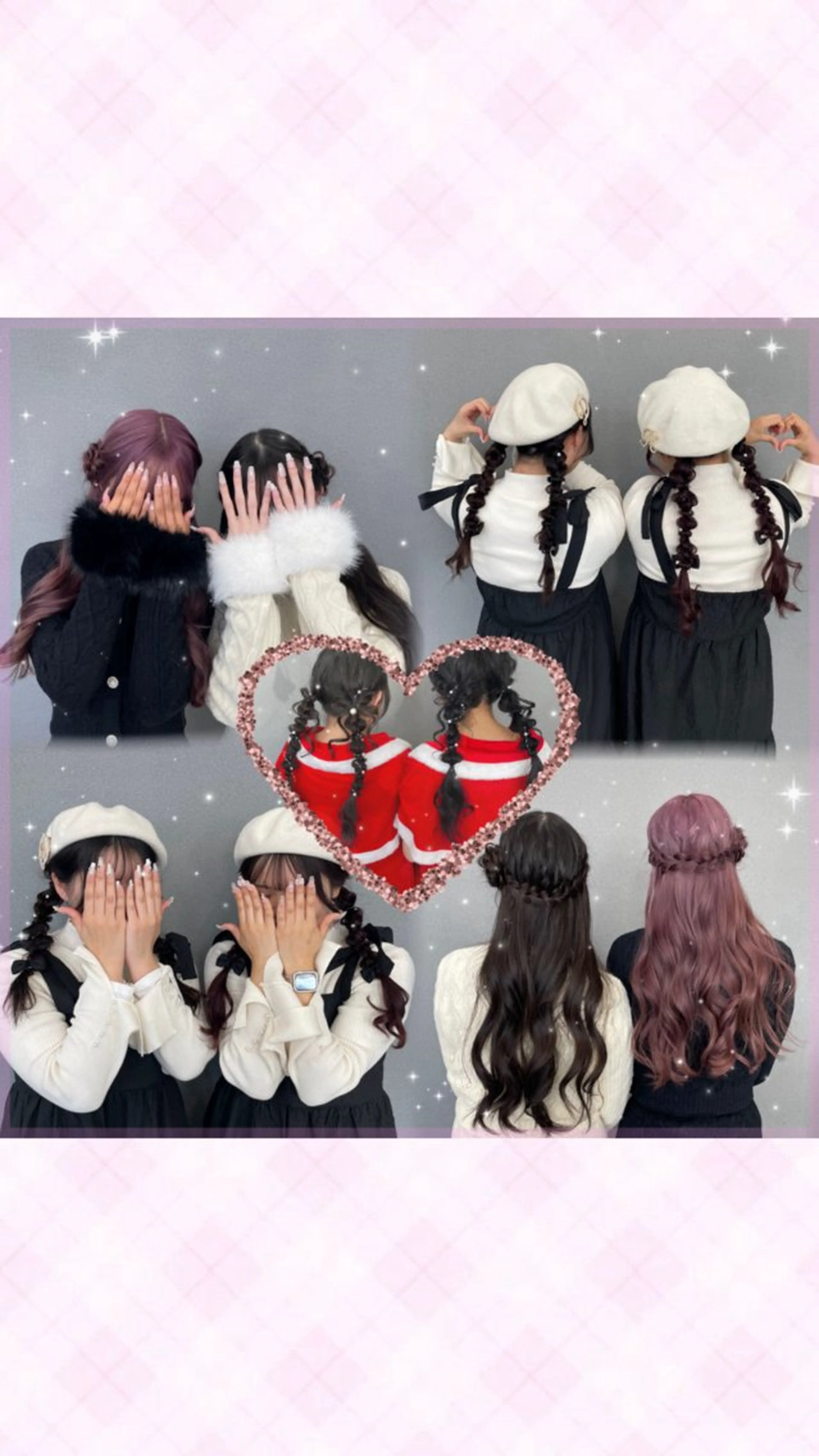 ロング カラー ヘアアレンジ メンズウルフ🐺♡ ブリーチ♡ヘアメ🎀のヘアスタイル