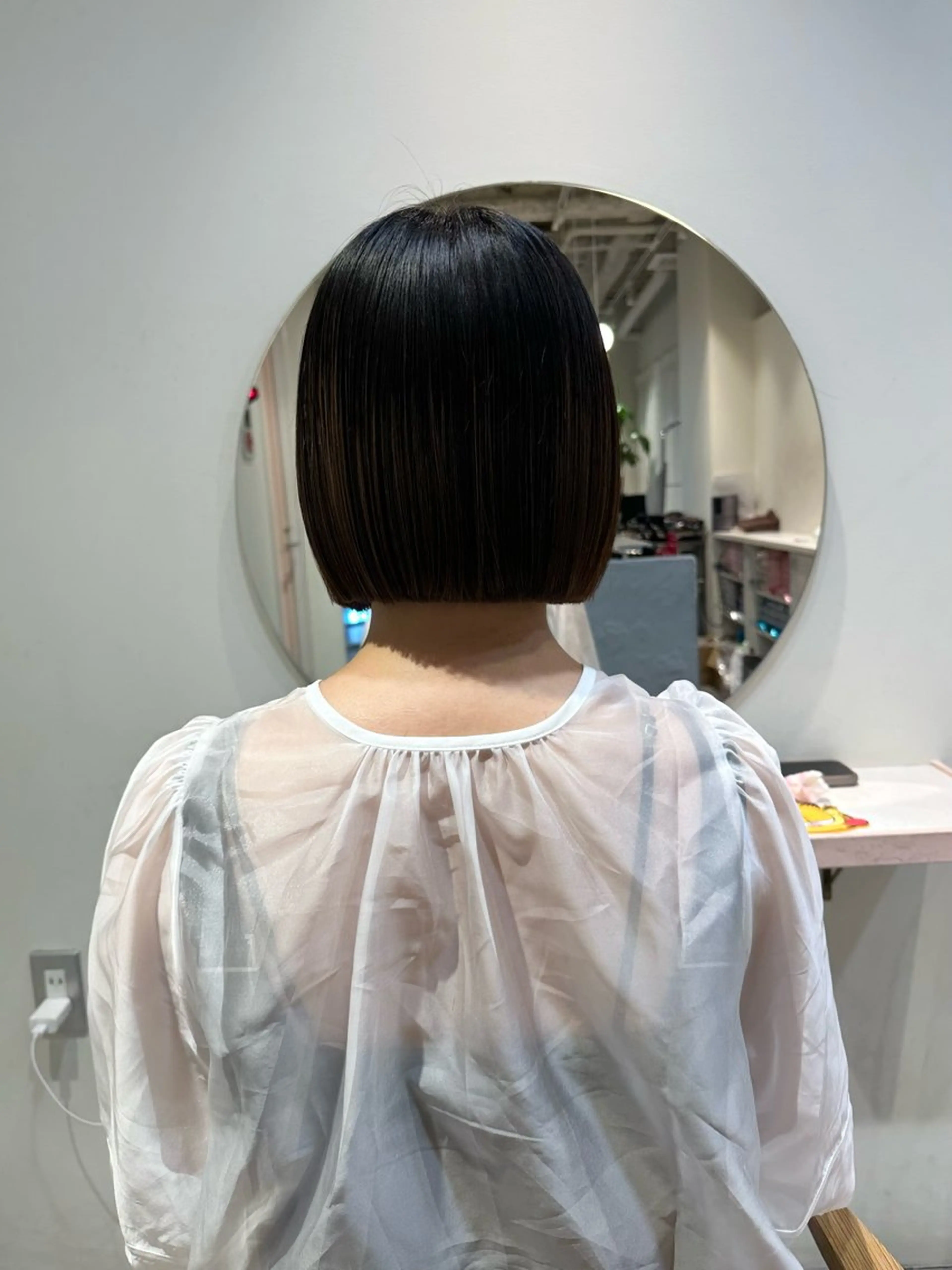 ショート HANAME 原宿美容室のヘアスタイル