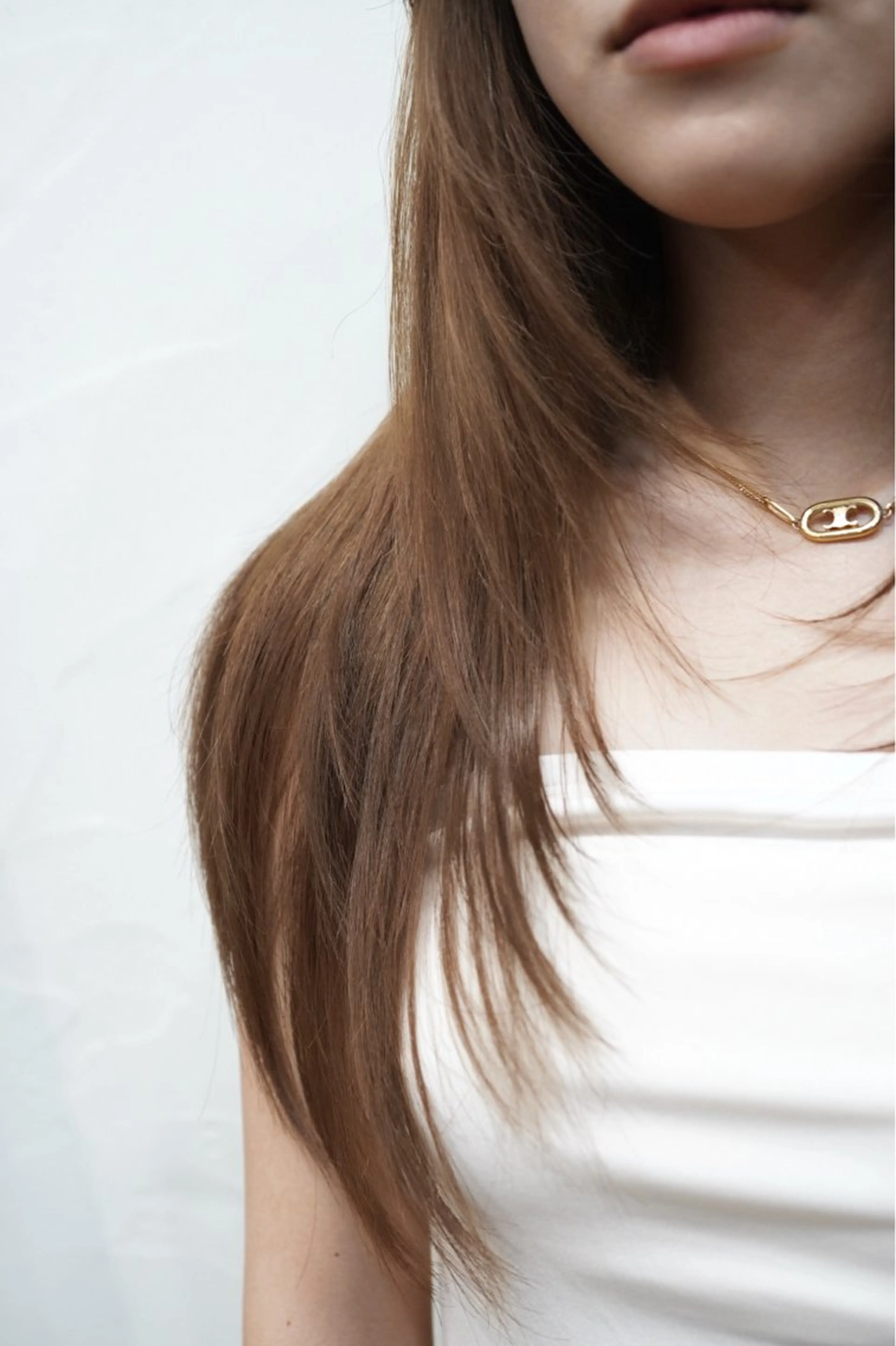 ロング レイヤーカット レイヤーカット/ 艶カラー/みらいのヘアスタイル