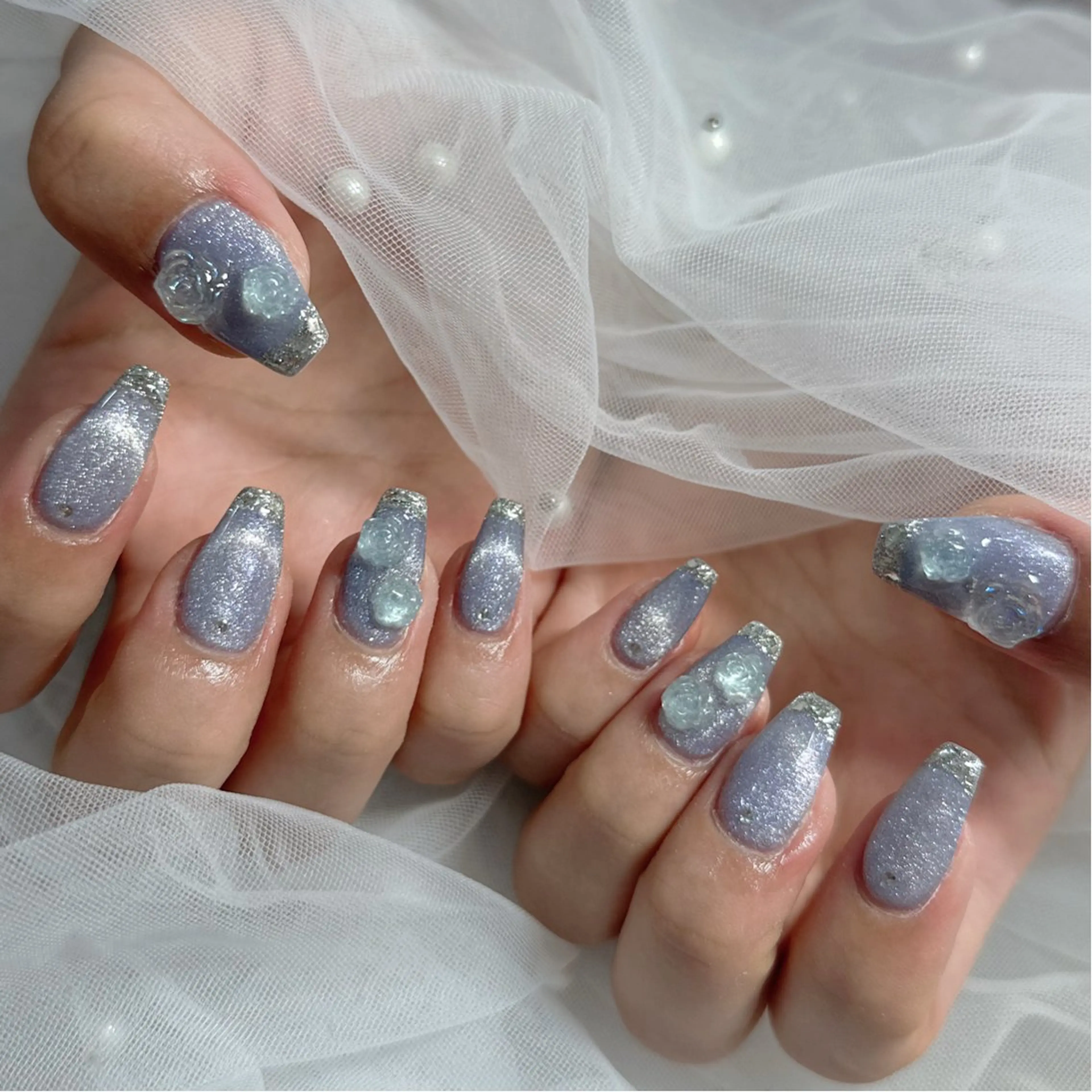 ネイル ハンドネイル フットネイル LAVISH nanamiのネイルデザイン