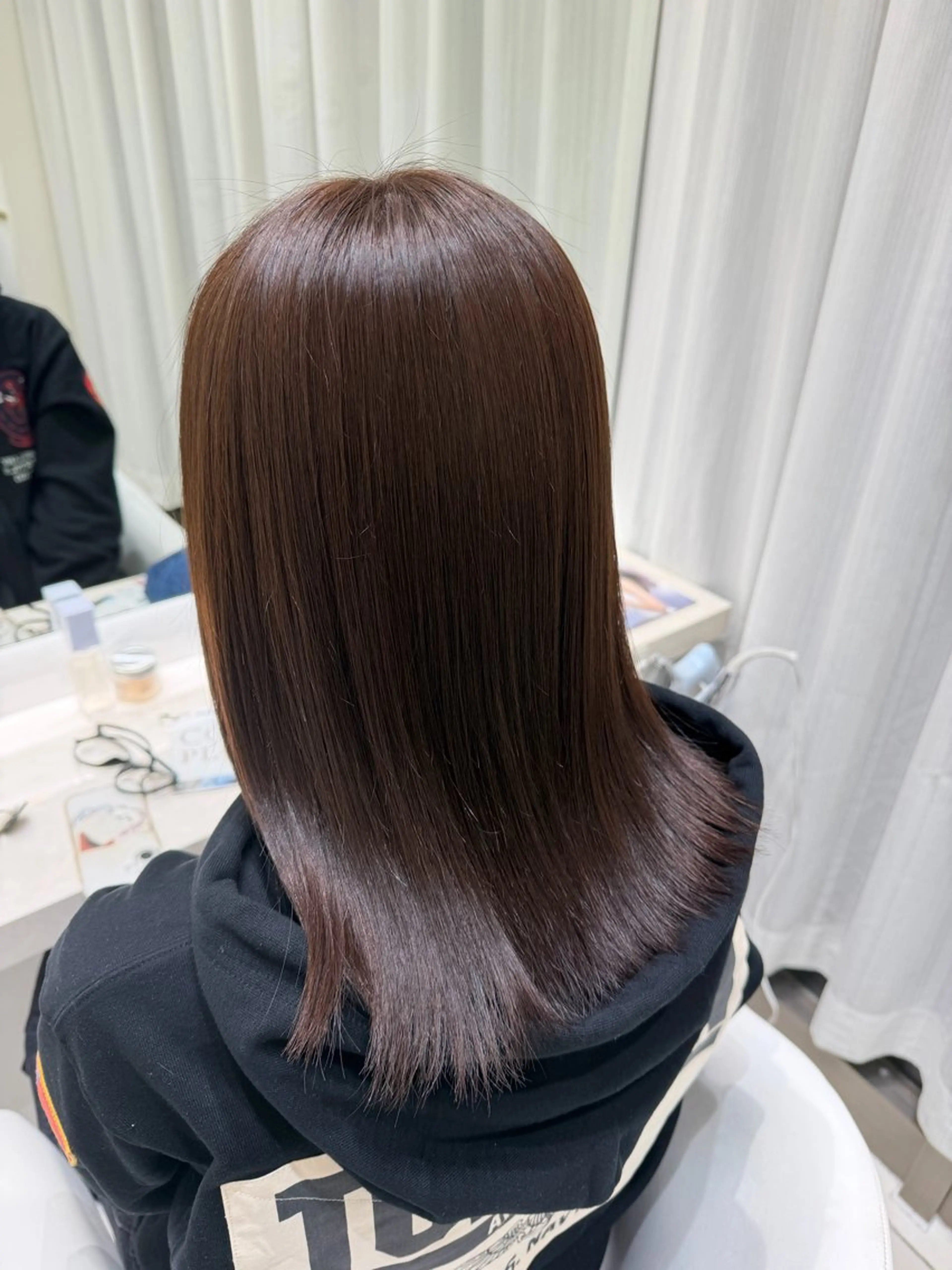 カラー ブラウンカラー ヘアカラー トリートメント COA PLUS CHIBA所属・きょうか/髪質改善 /艶カラーのヘアスタイル