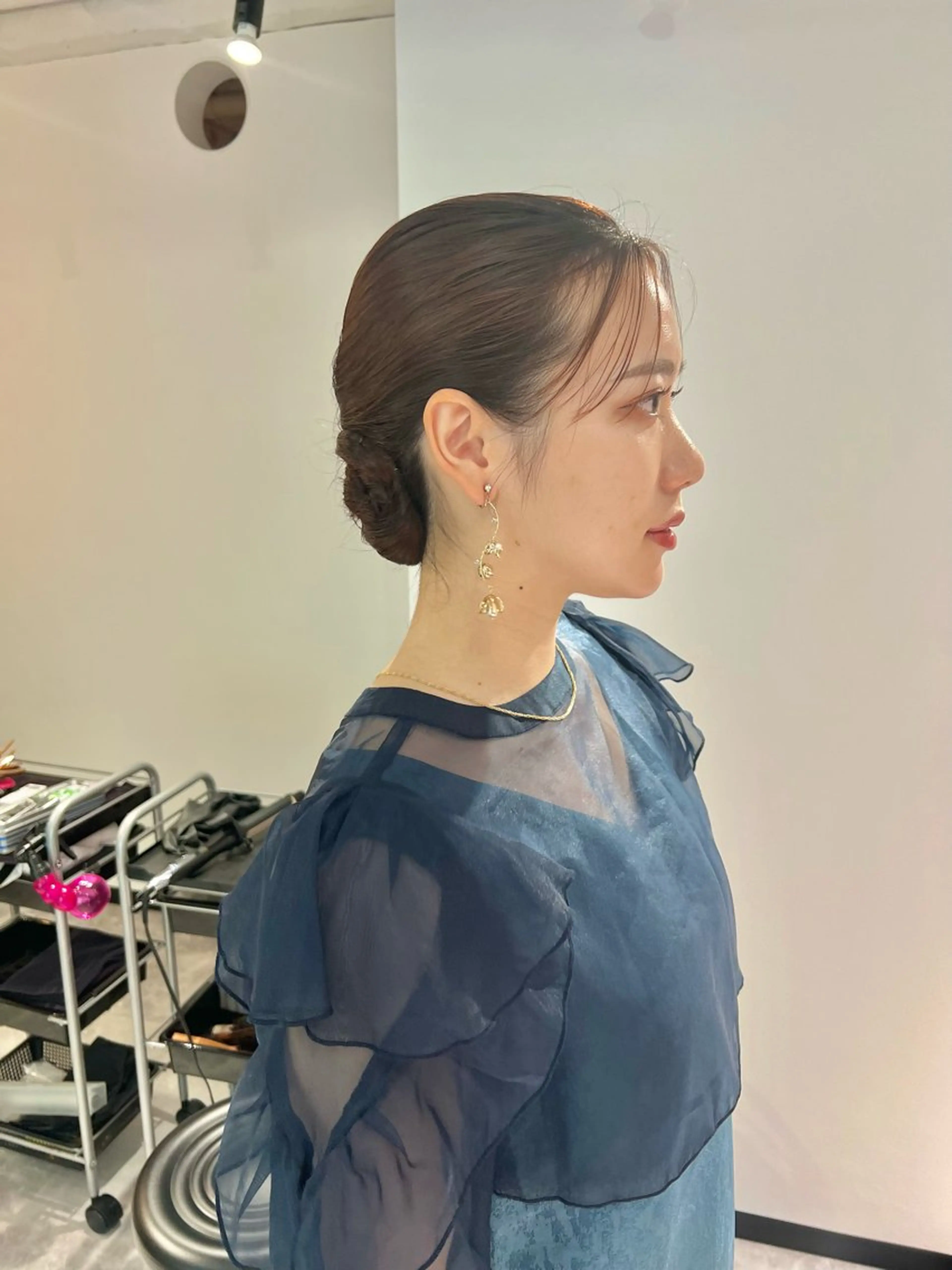 ロング カラー ヘアアレンジ 「sumi」 AMIのヘアスタイル