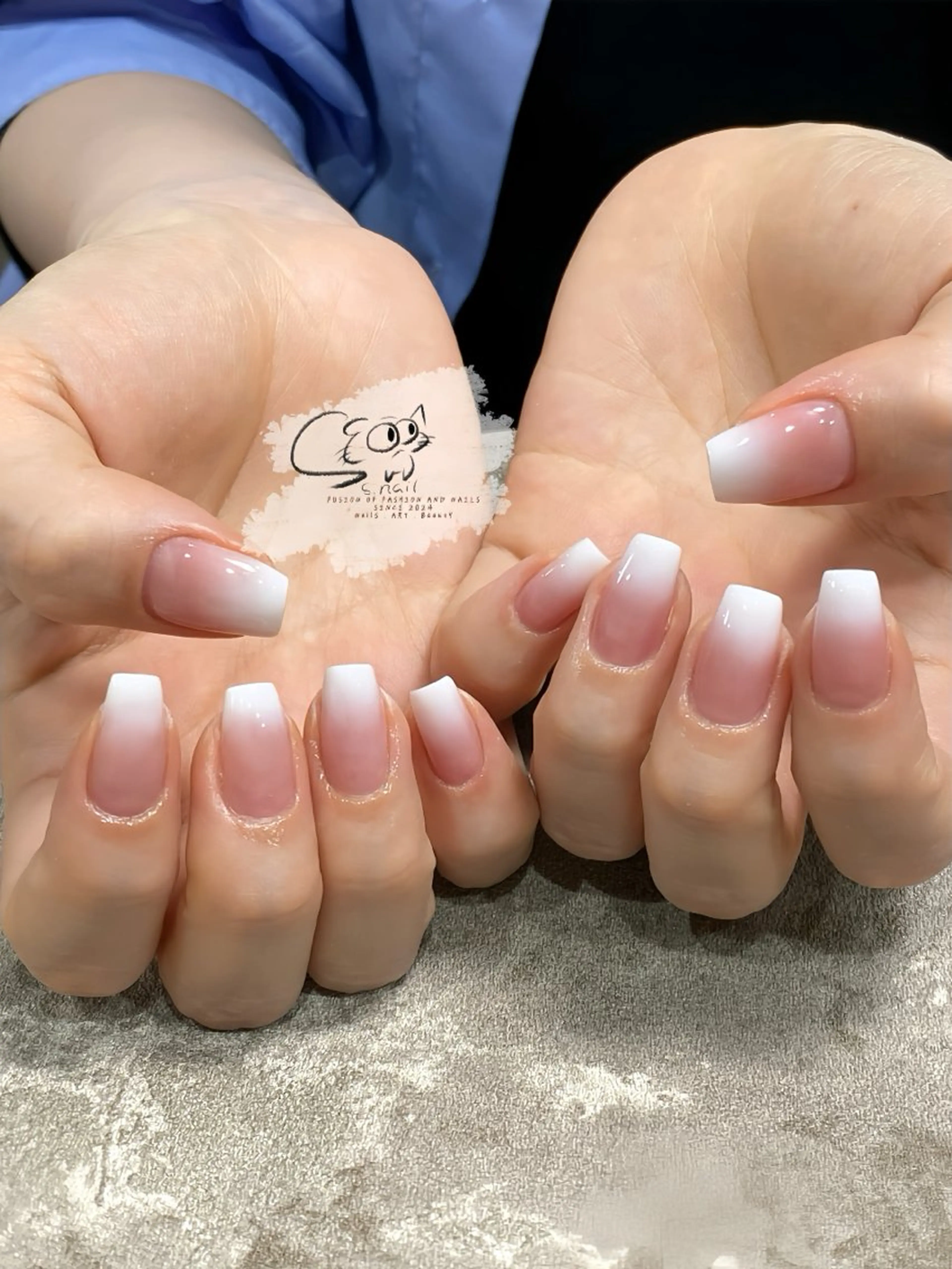 ネイル チークネイル フレンチネイル グラデーション マグネットネイル ワンカラーネイル S.nail _のネイルデザイン