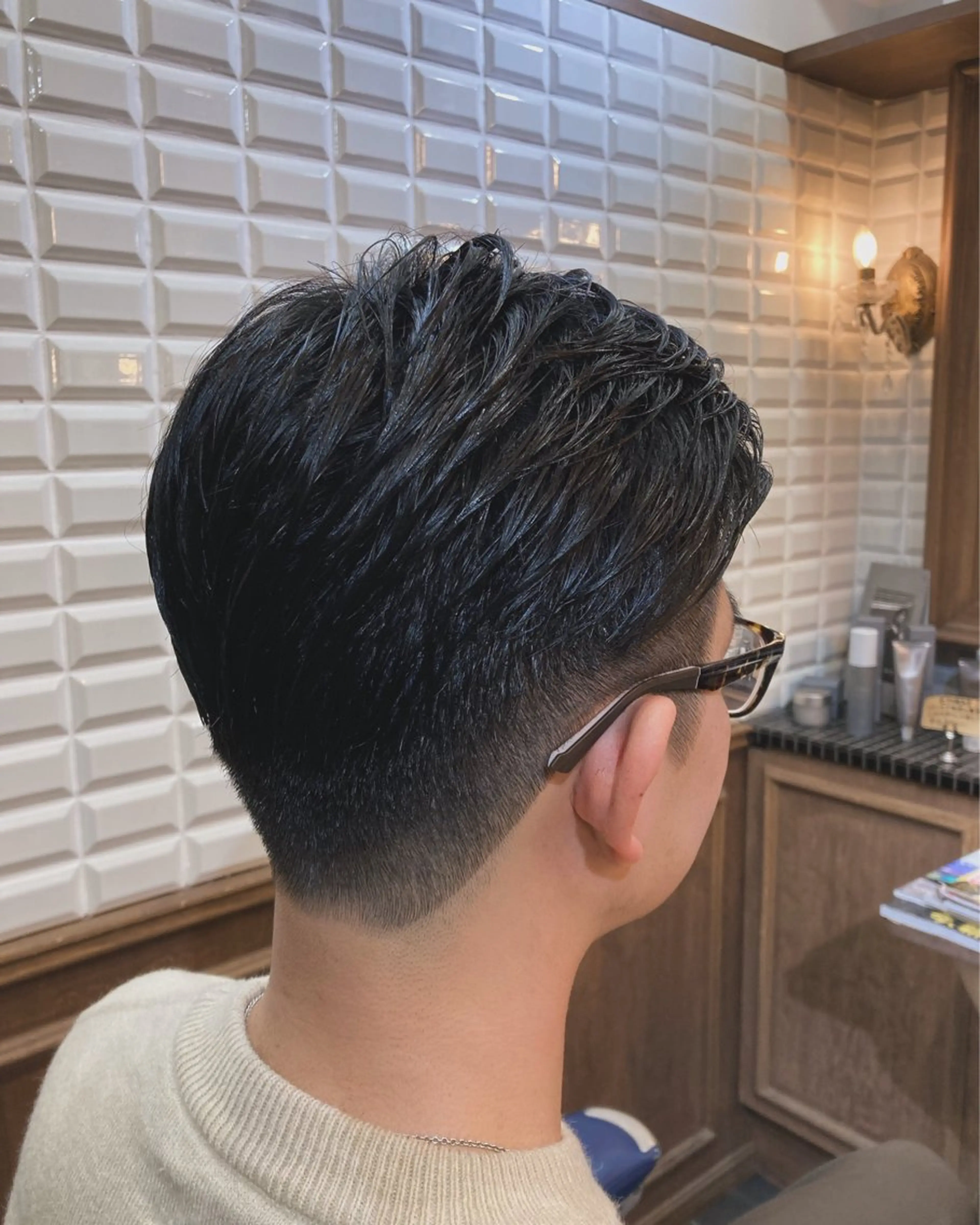 ショート メンズ 刈り上げ ショートヘア ルピナス中田店長 山口大地のヘアスタイル